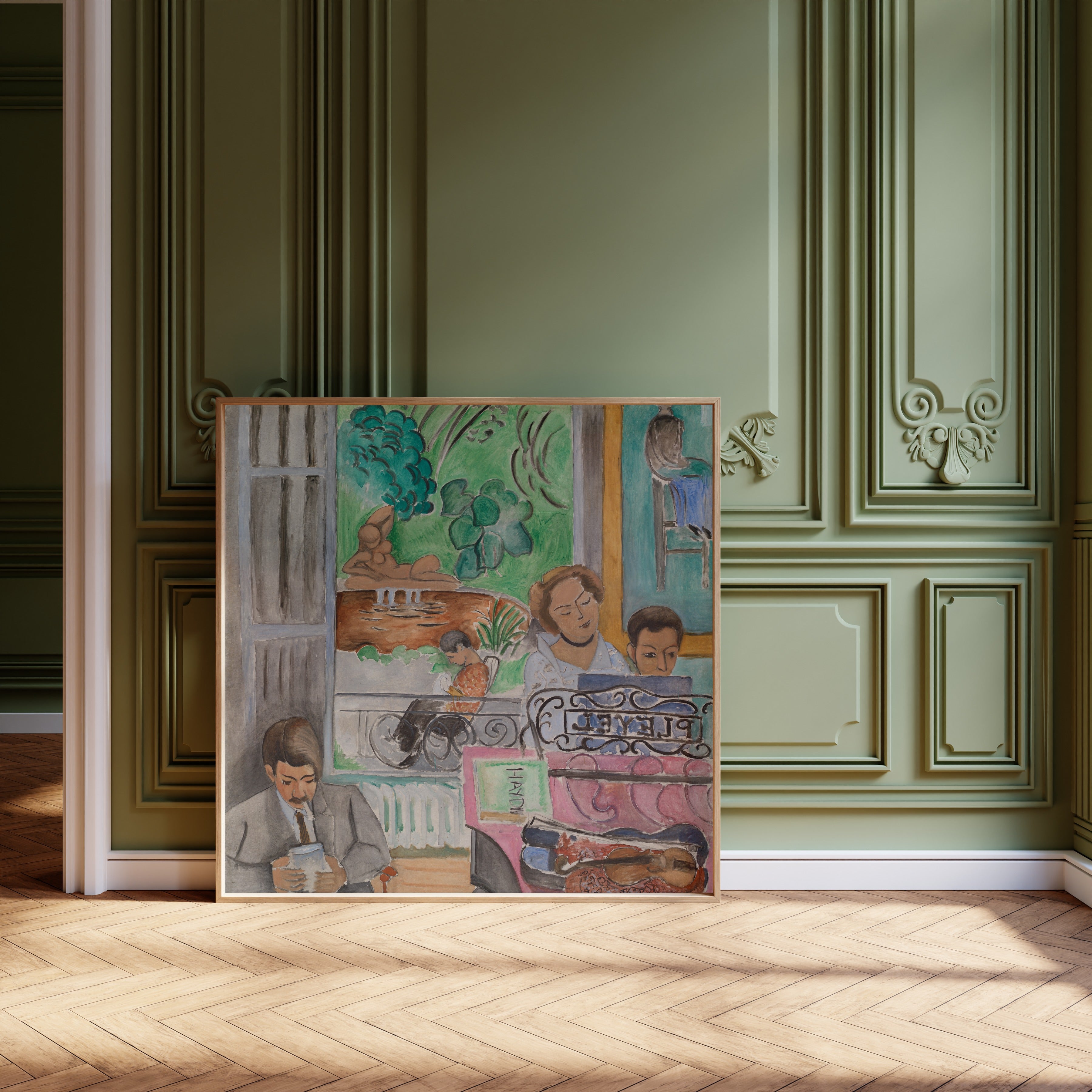 Henri Matisse — The Music Lesson | Fine Art Print