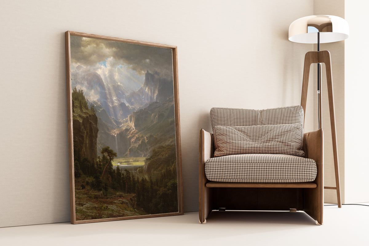 Albert Bierstadt — The Rocky Mountains, Lander's Peak (Alternate Version) | Landscape Fine Art Print