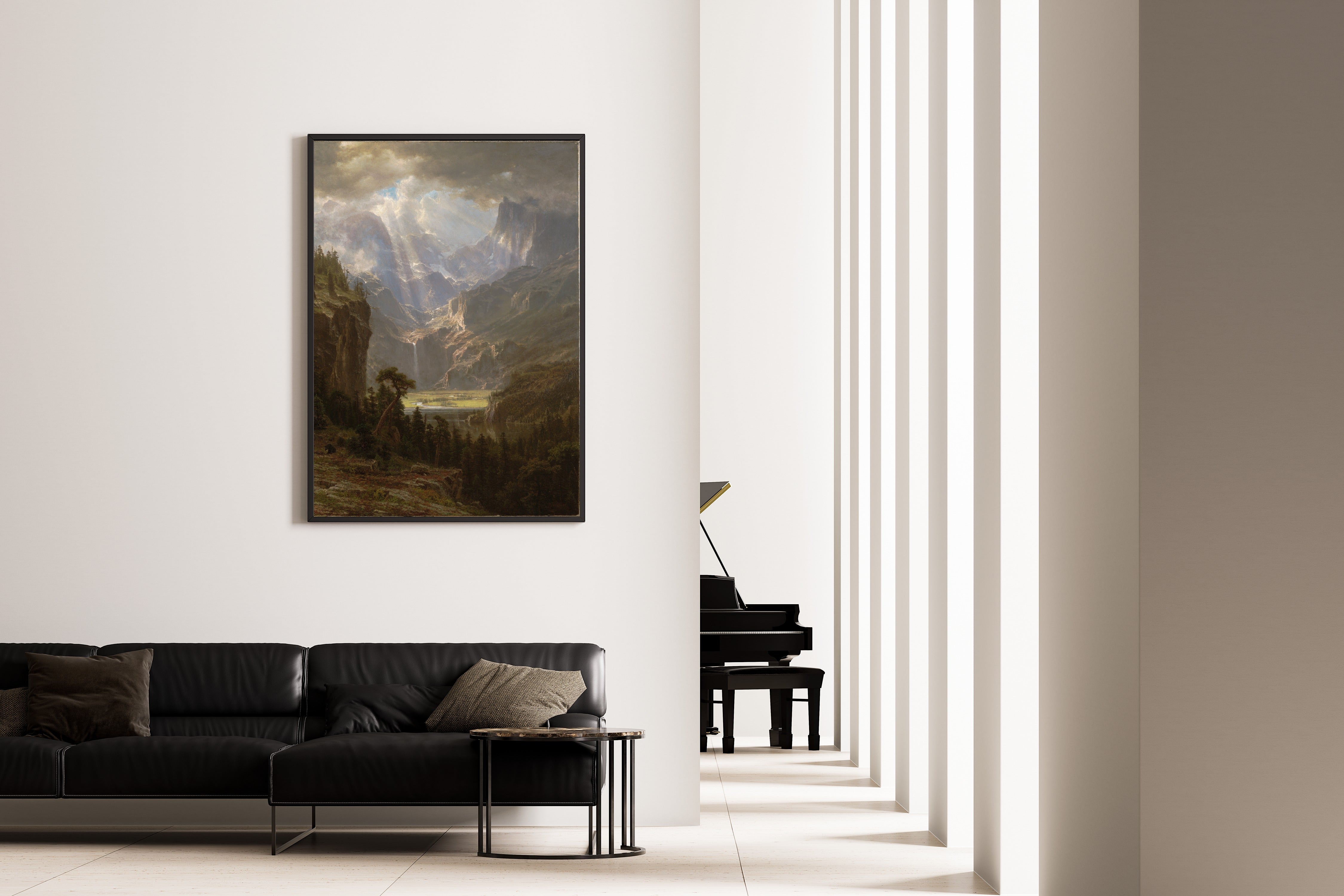 Albert Bierstadt — The Rocky Mountains, Lander's Peak (Alternate Version) | Landscape Fine Art Print