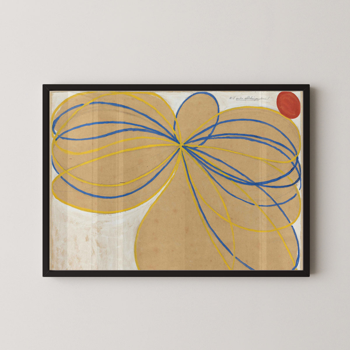 Hilma af Klint — The Seven-Pointed Star No. 1 | Fine Art Print