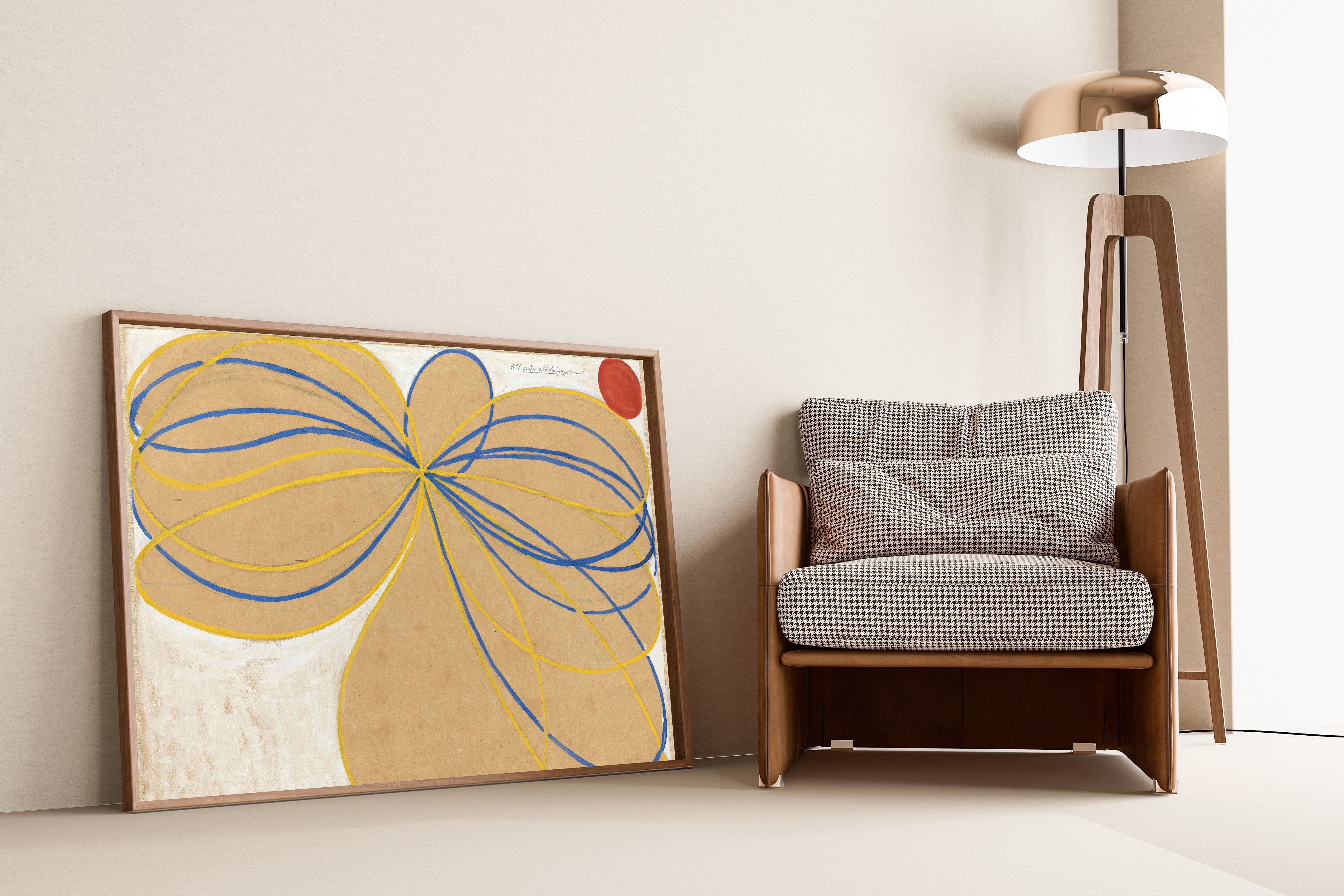 Hilma af Klint — The Seven-Pointed Star No. 1 | Fine Art Print