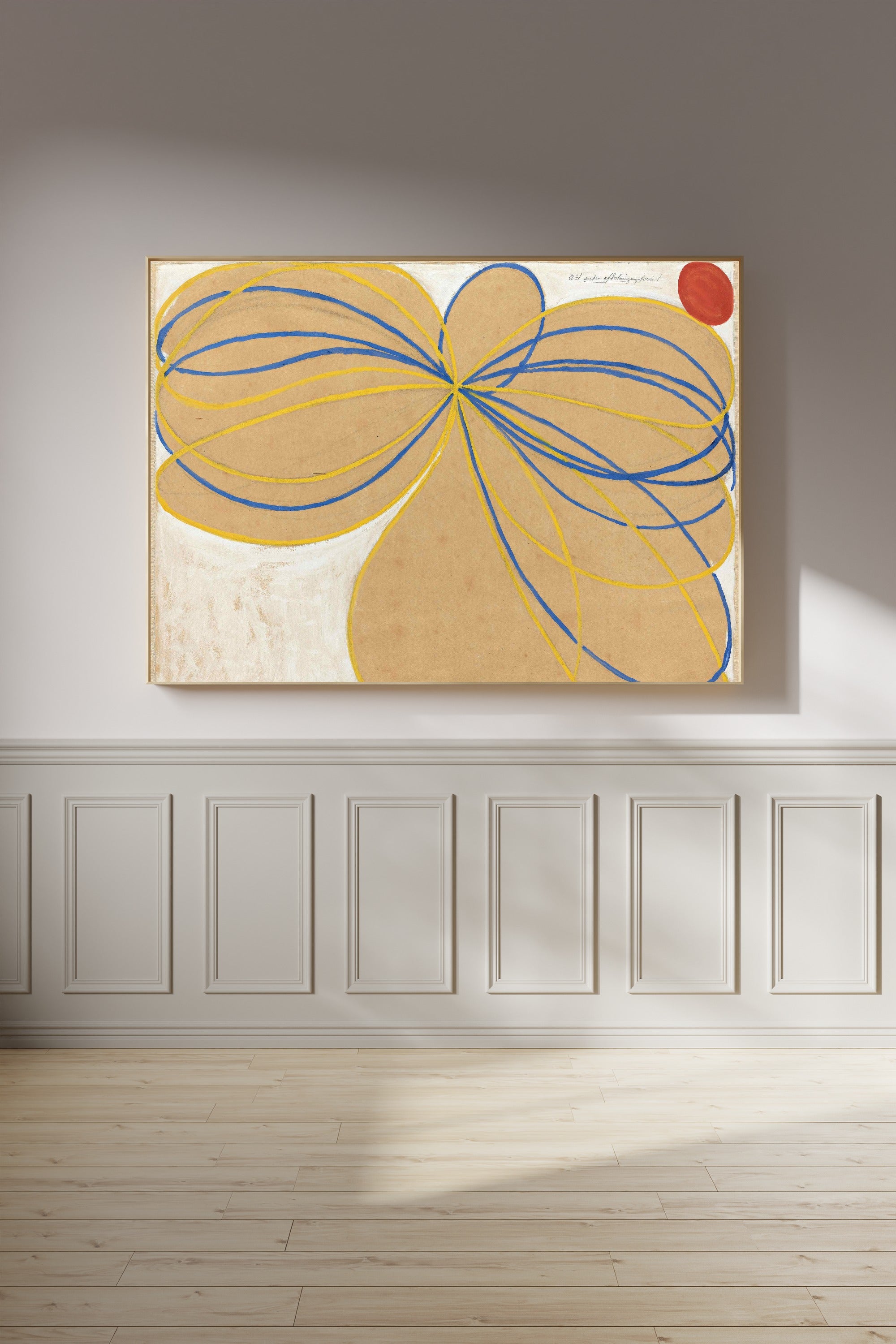 Hilma af Klint — The Seven-Pointed Star No. 1 | Fine Art Print