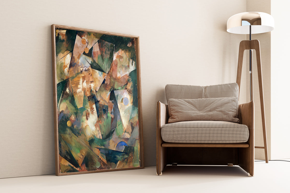 Kurt Schwitters — The Springtime Picture Merzpicture 20 B | Fine Art Print