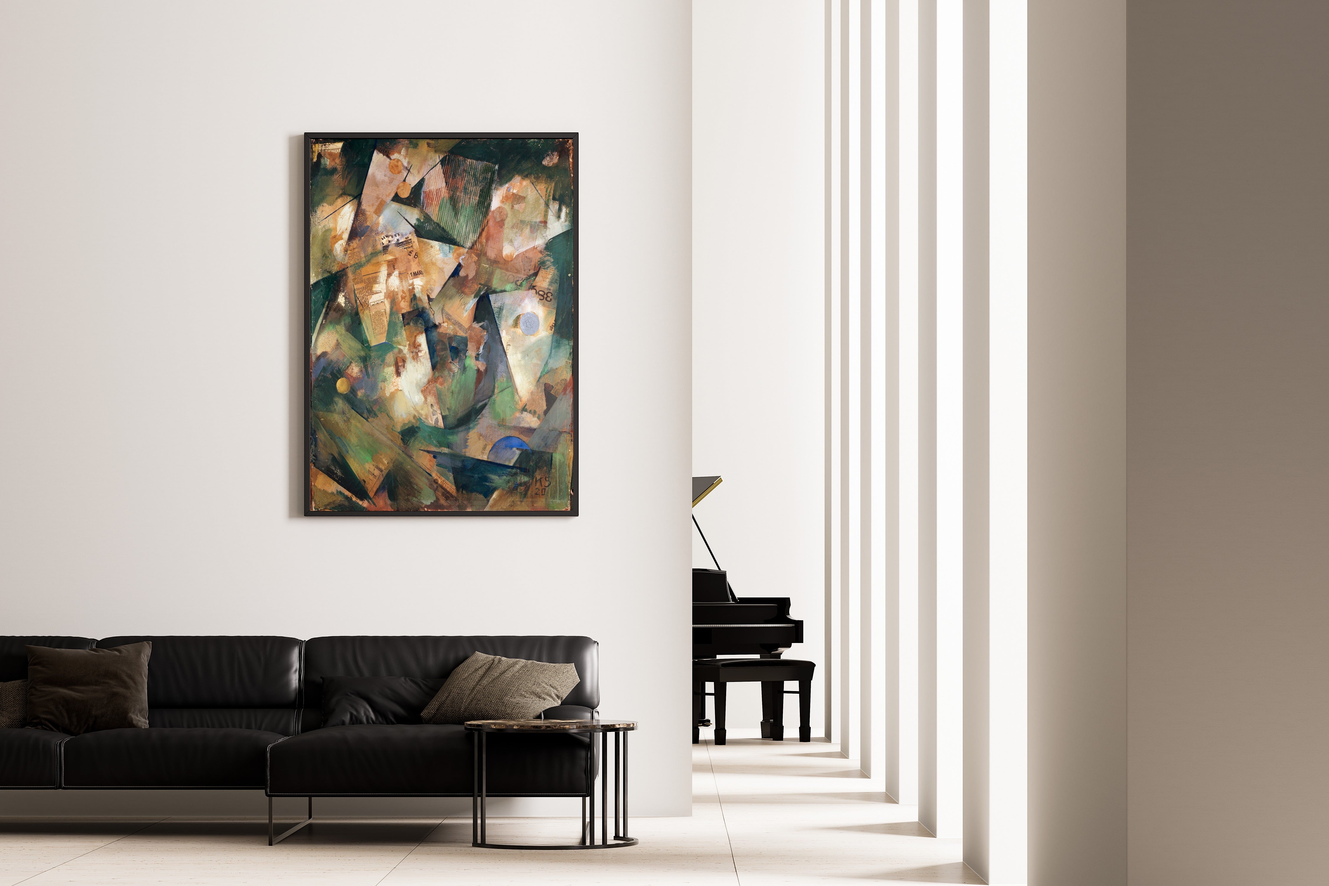 Kurt Schwitters — The Springtime Picture Merzpicture 20 B | Fine Art Print
