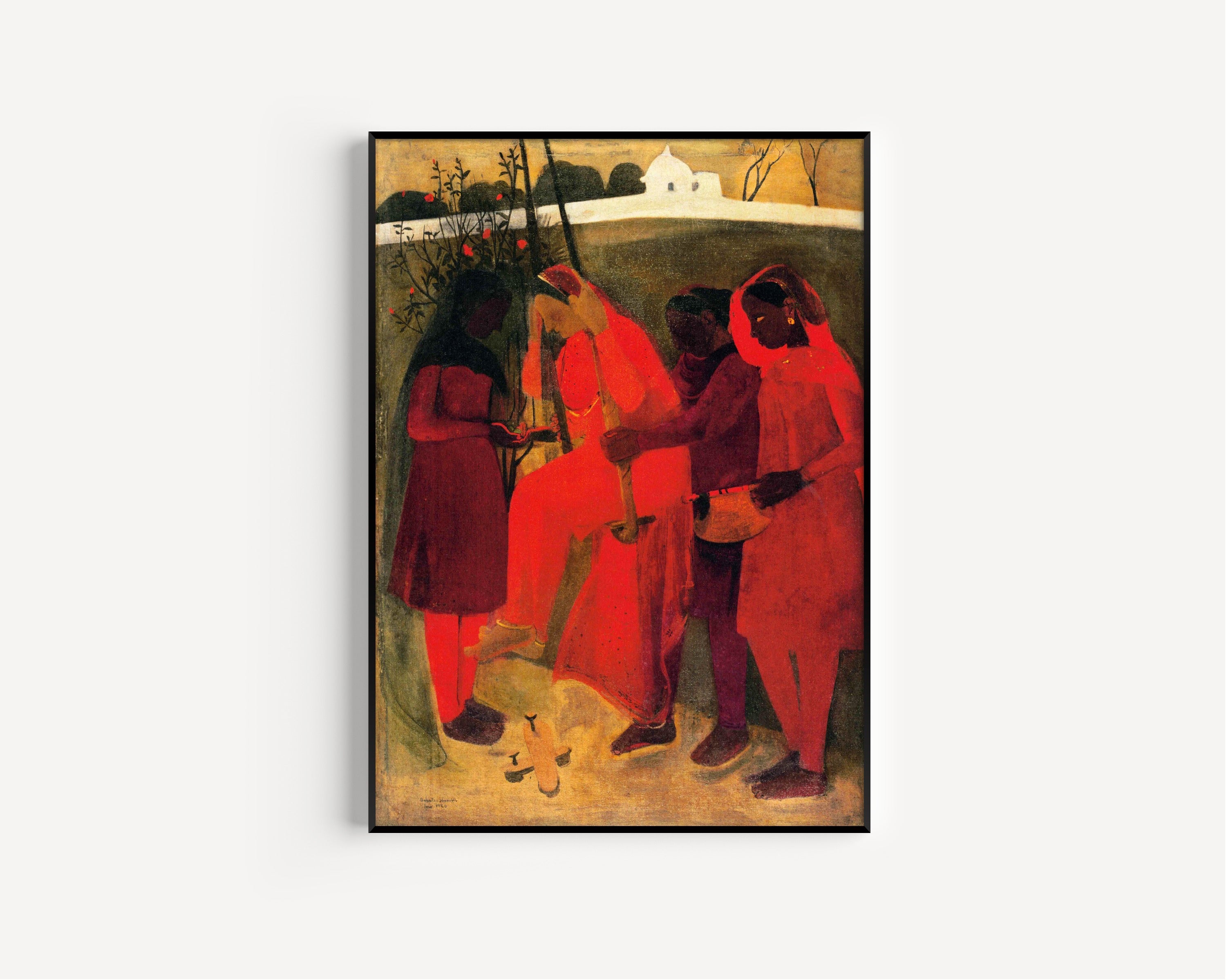 Amrita Sher-Gil — The Swing | Fine Art Giclée Print