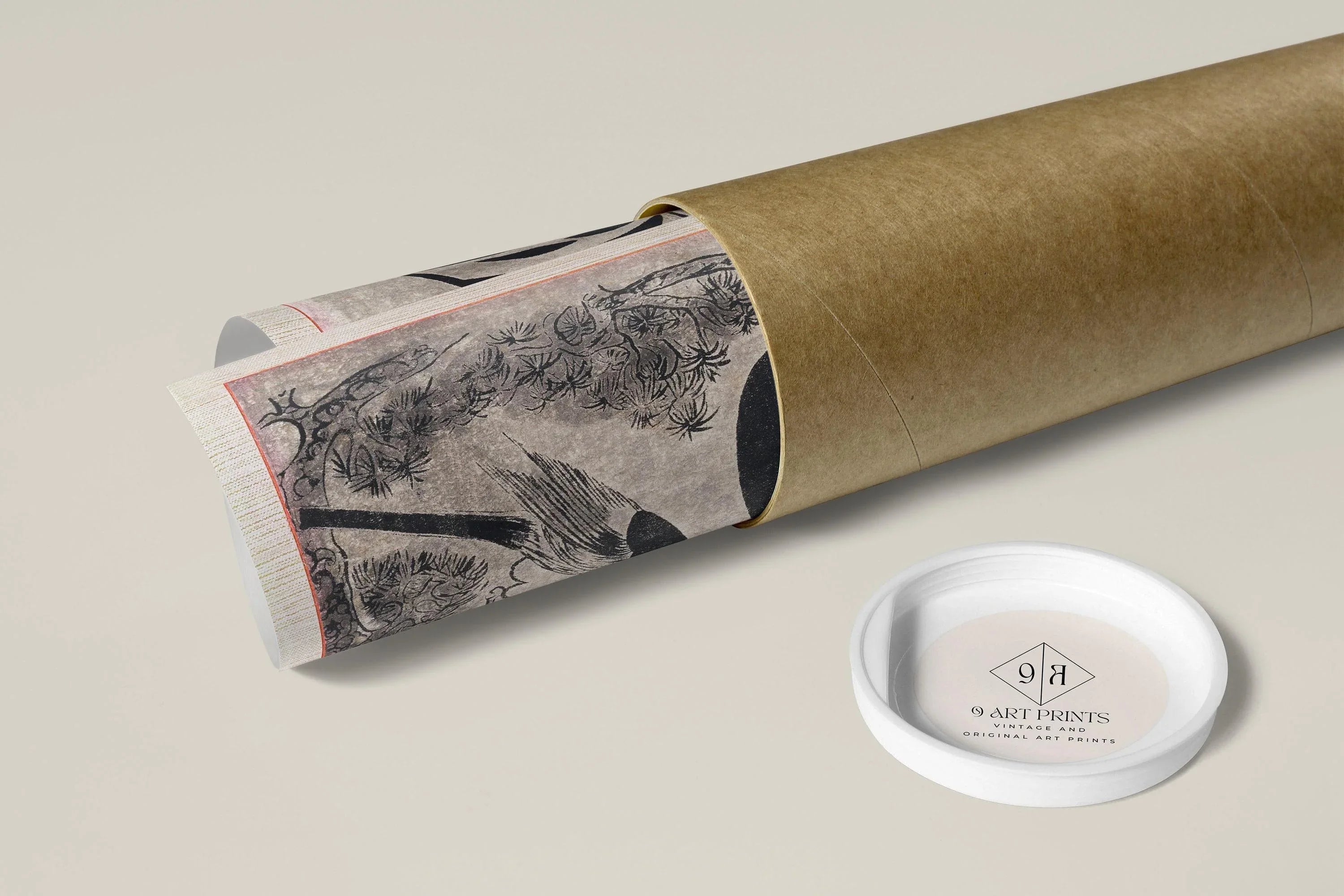 The Talismanic Tiger | PRINT | Vintage Japanese Woodblock Art