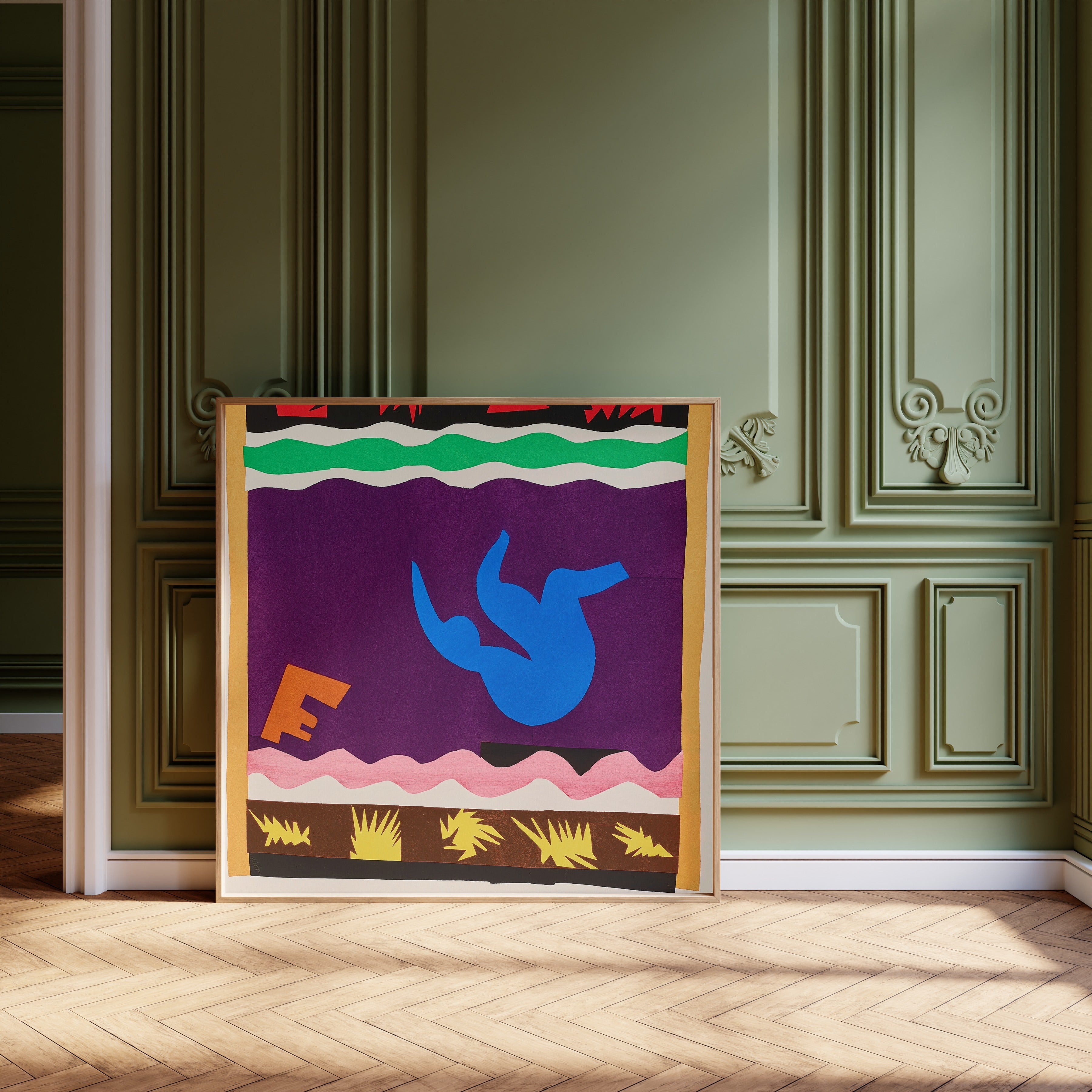 Henri Matisse — The Toboggan | Papiers Découpés Fine Art Print