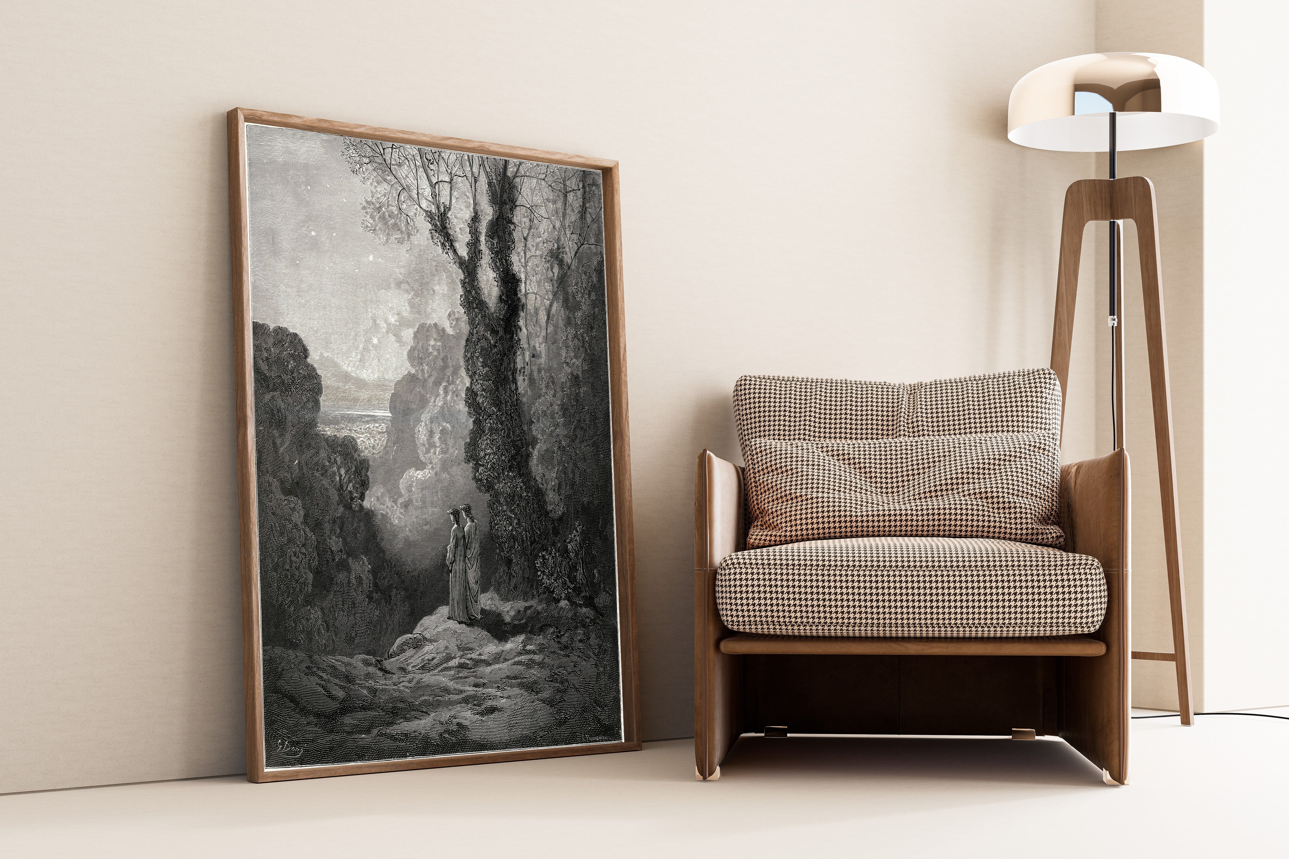 Gustave Doré — Purgatorio, Canto I: The Radiant Planet | Dante Illustration Print