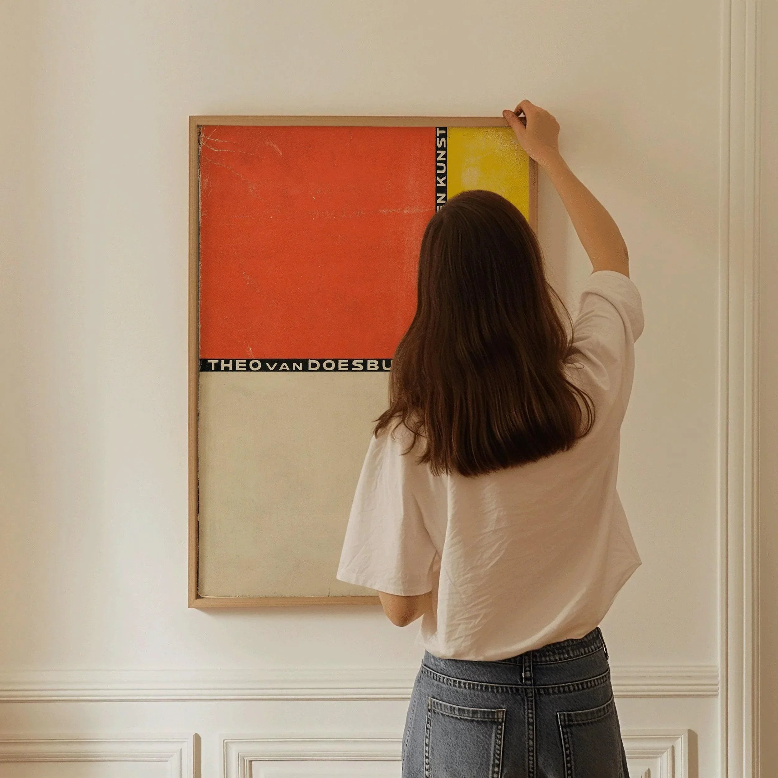 Theo Van Doesburg Bauhaus Art Print: Mid - Century Modern Giclee Poster - 9ArtPrints