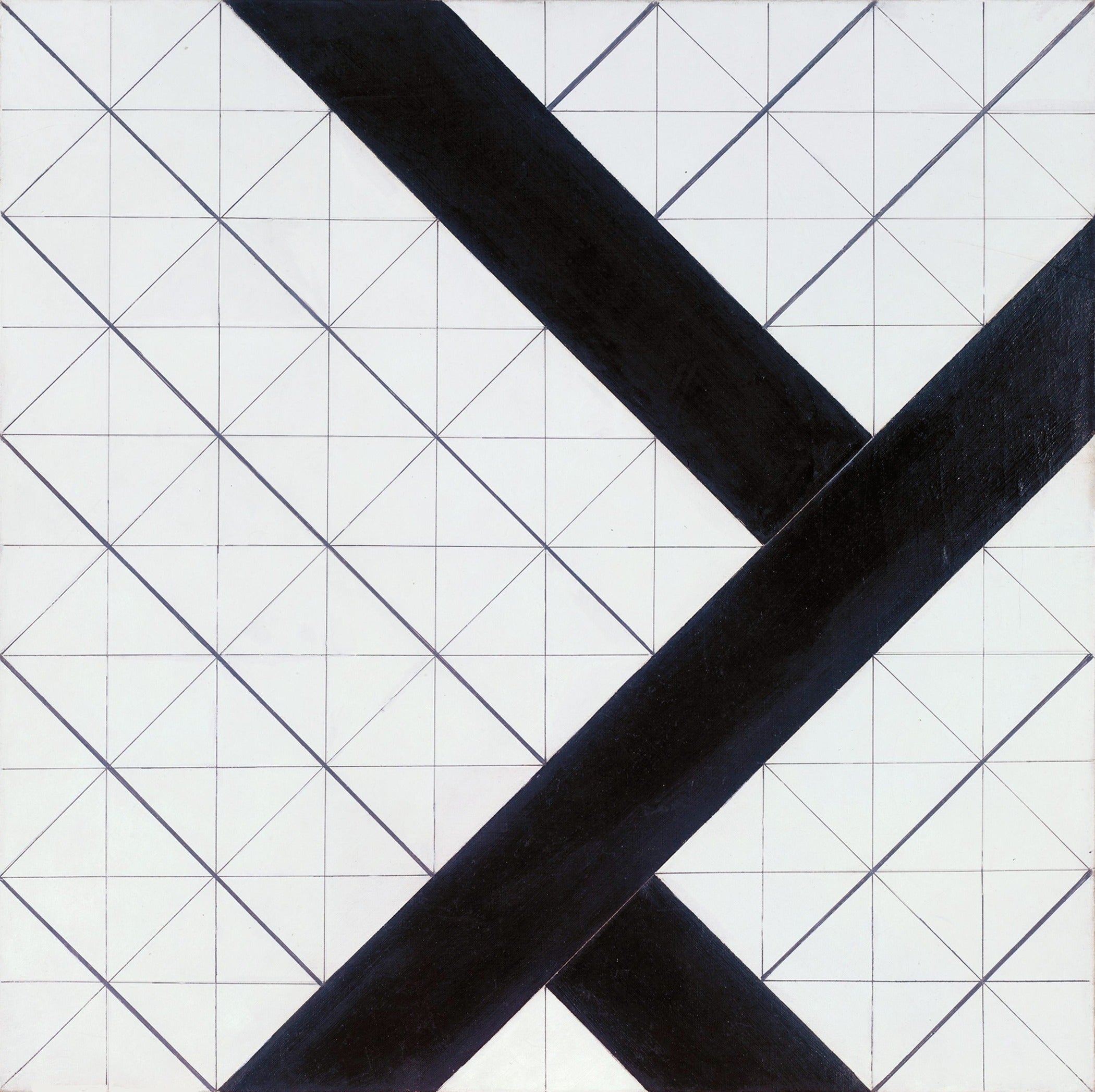 Theo van Doesburg — Counter-Composition VI | De Stijl Fine Art Print (1×1) - 9ArtPrints