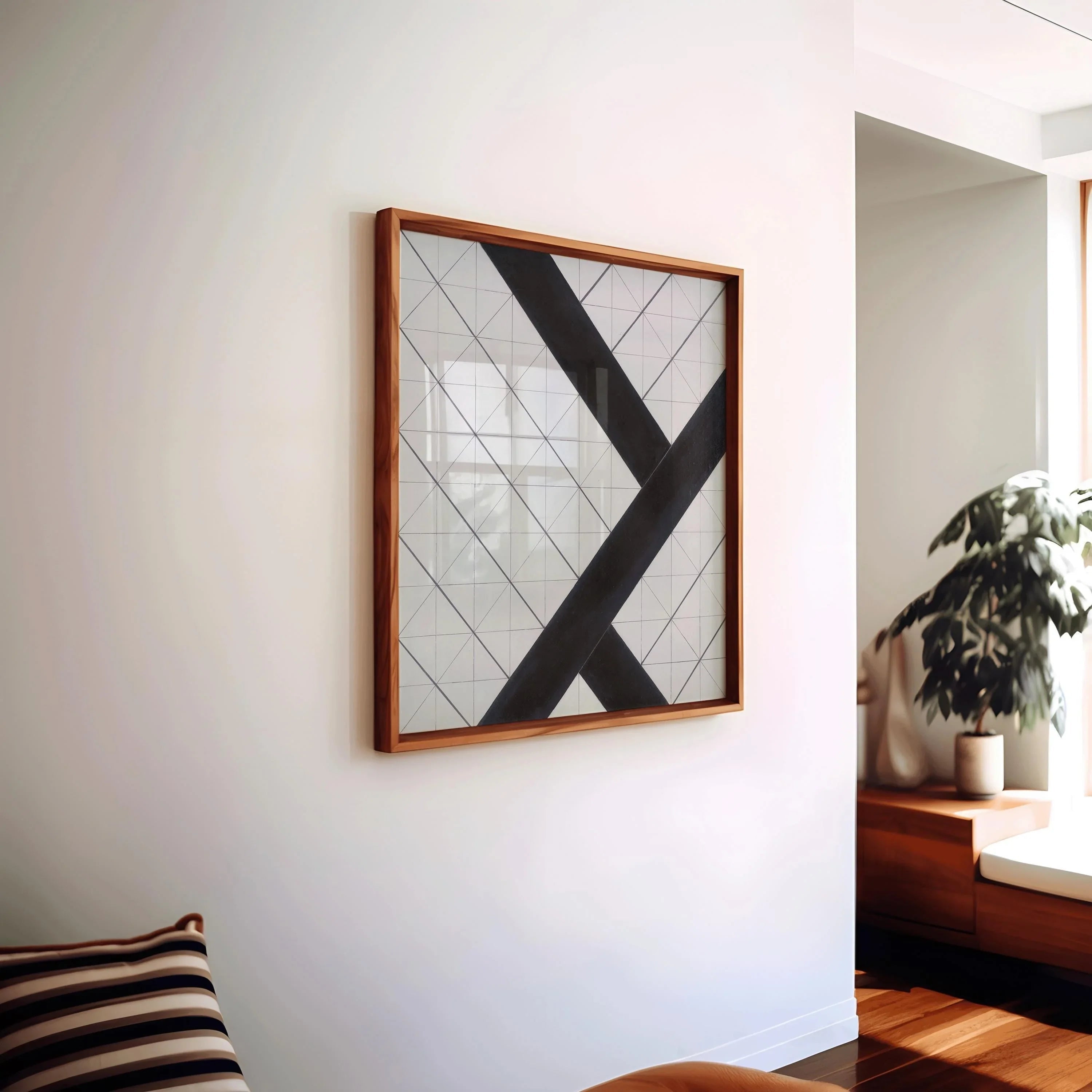 Theo van Doesburg Counter - Composition VI Print: Bauhaus Modern Art (Framed Available) - 9ArtPrints