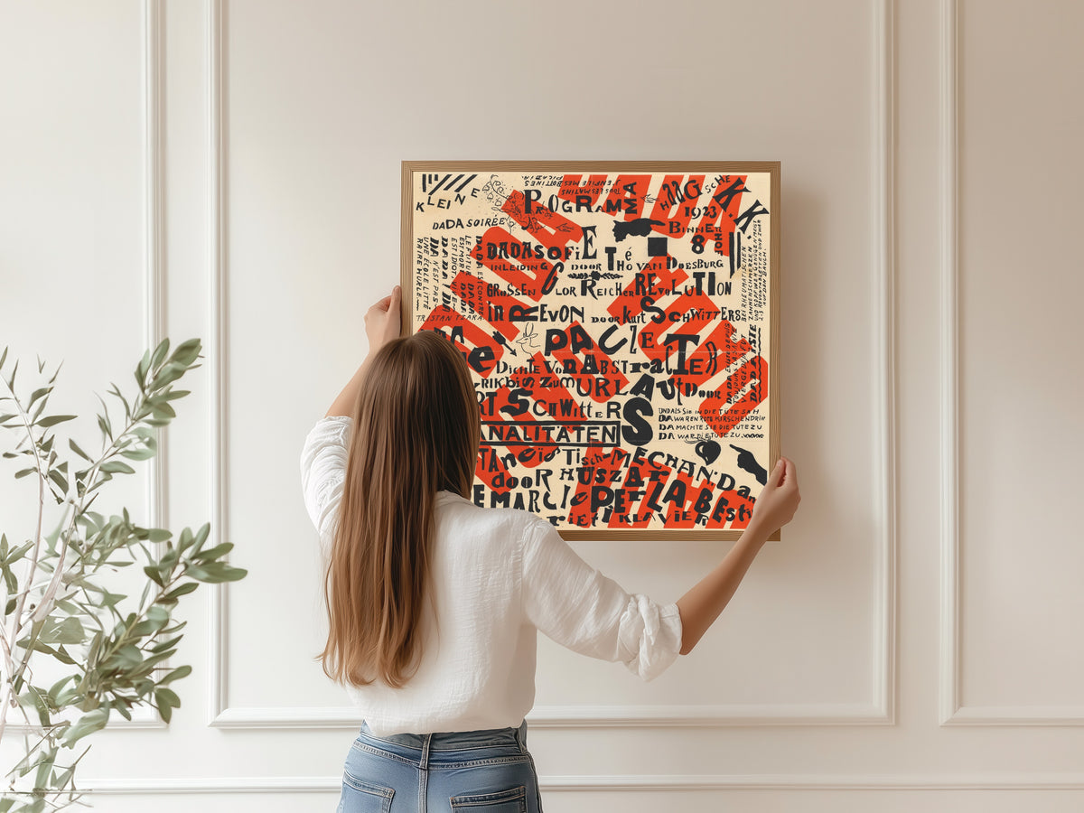 Theo van Doesburg — Small Dada Evening | Dada Fine Art Print (1×1) - 9ArtPrints
