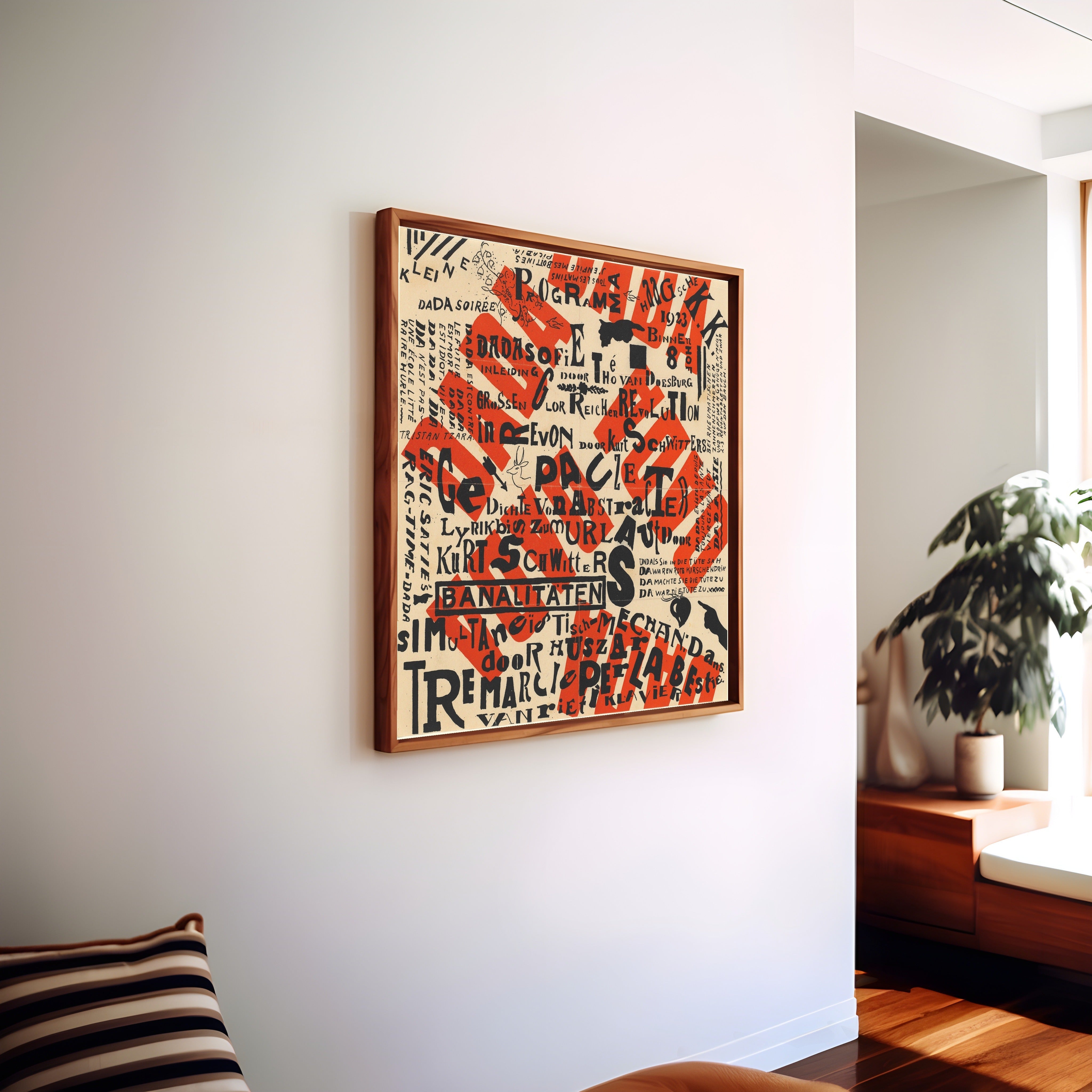 Theo van Doesburg — Small Dada Evening | Dada Fine Art Print (1×1) - 9ArtPrints