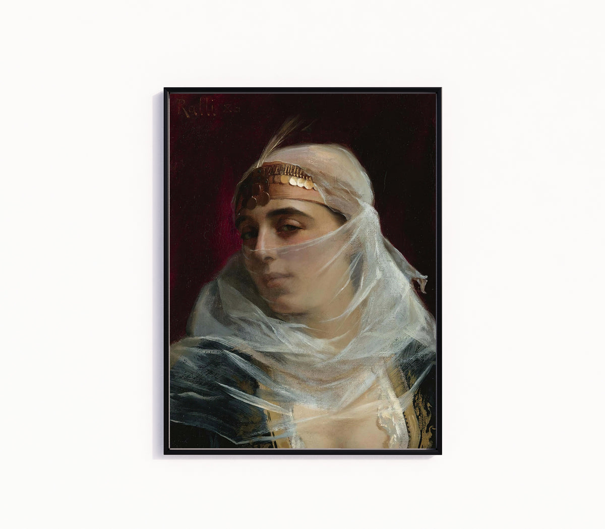 Théodore Jacques Ralli — Turkish Woman | Fine Art Print