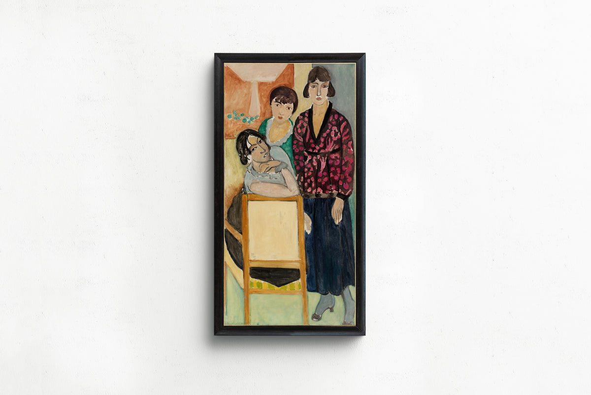 Henri Matisse — Three Sisters and “The Rose Marble Table” | Fine Art Print