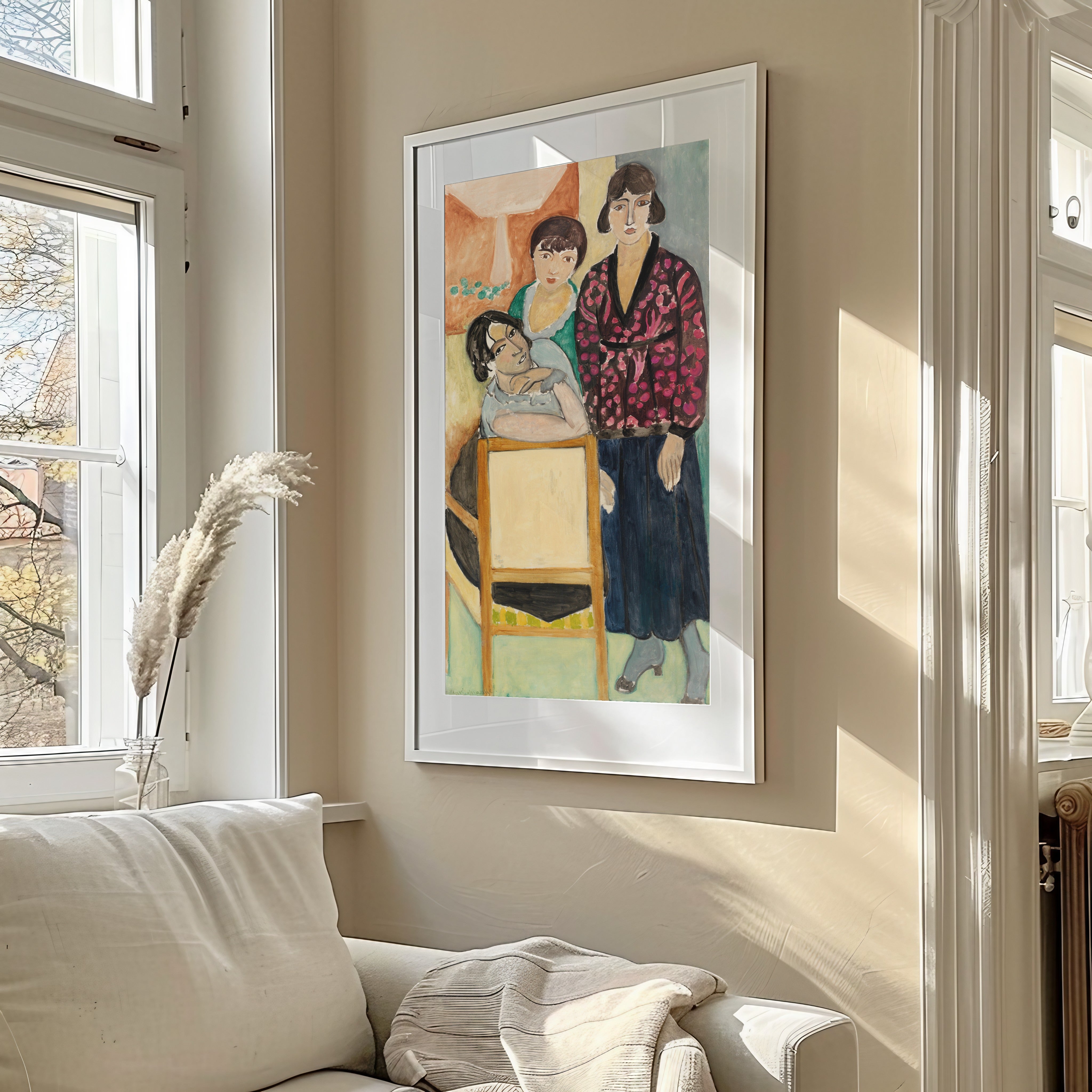 Henri Matisse — Three Sisters and “The Rose Marble Table” | Fine Art Print