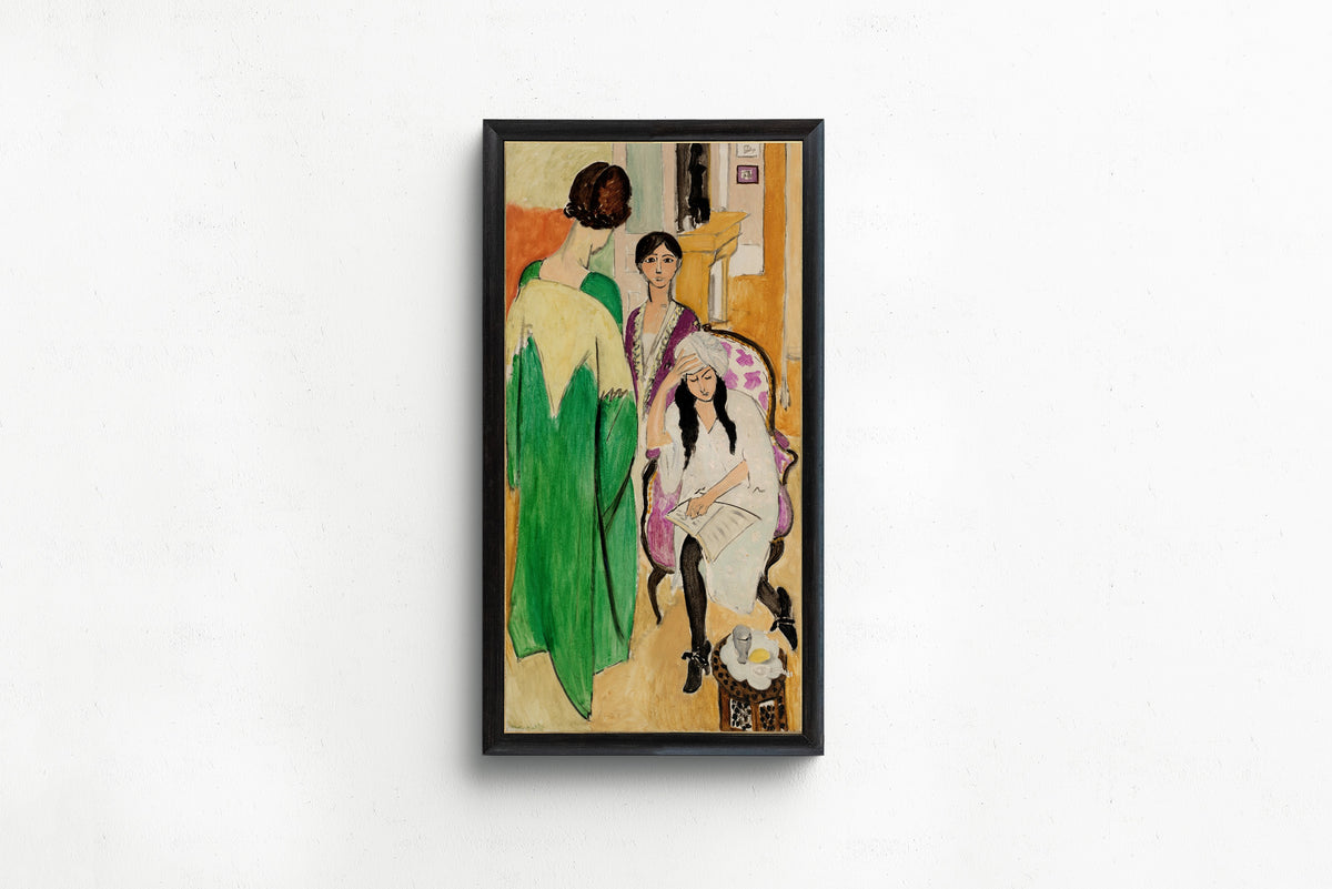 Henri Matisse — Three Sisters with an African Sculpture | Fine Art Print