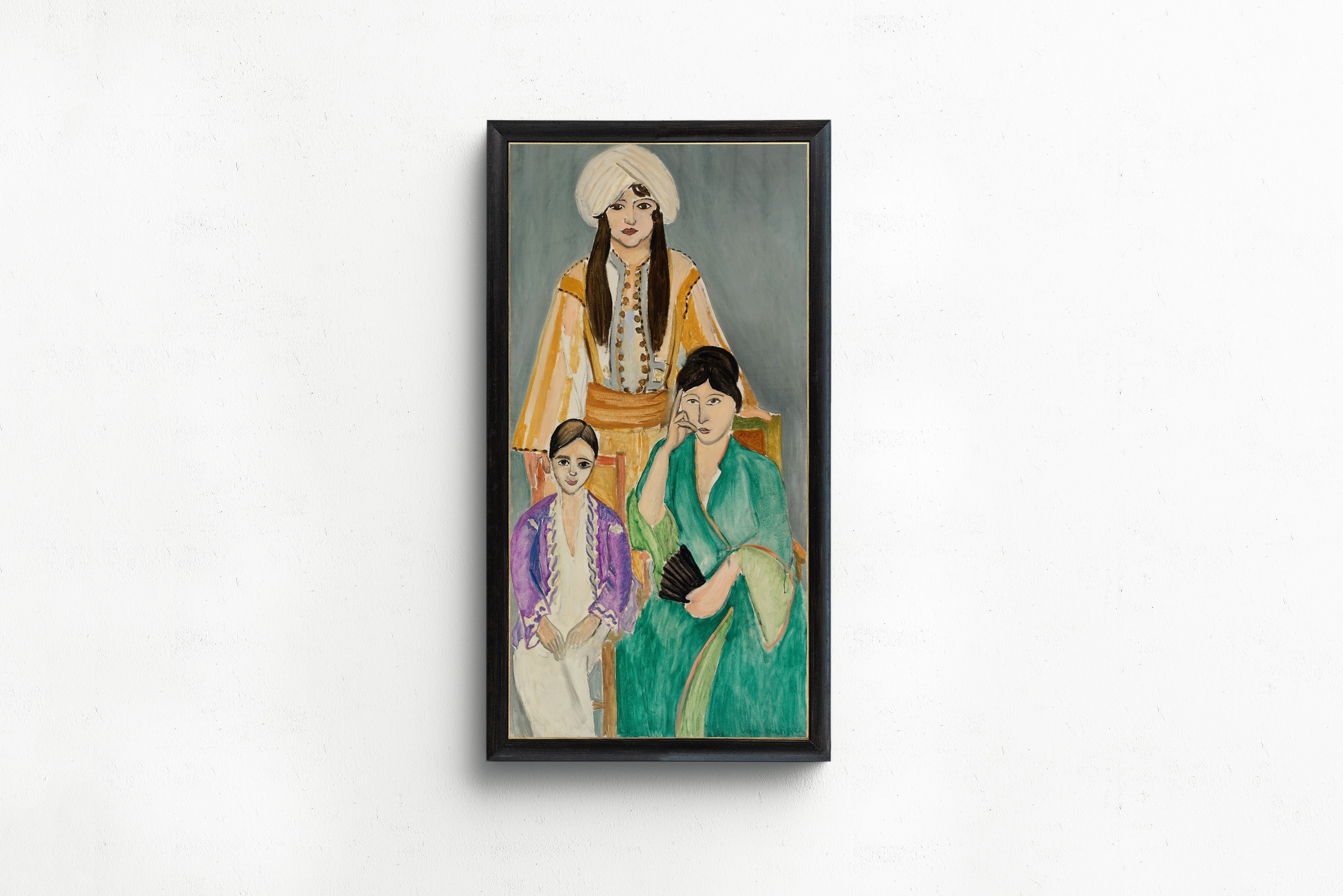 Henri Matisse — Three Sisters with Grey Background | Fine Art Print