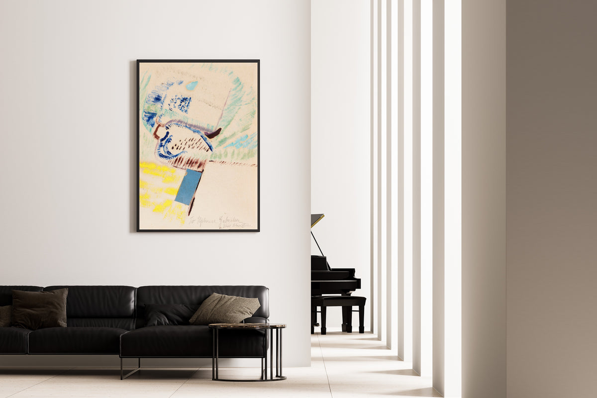 Kurt Schwitters — To Hjalmar Gabrielson. Merzzeichnung | Fine Art Print