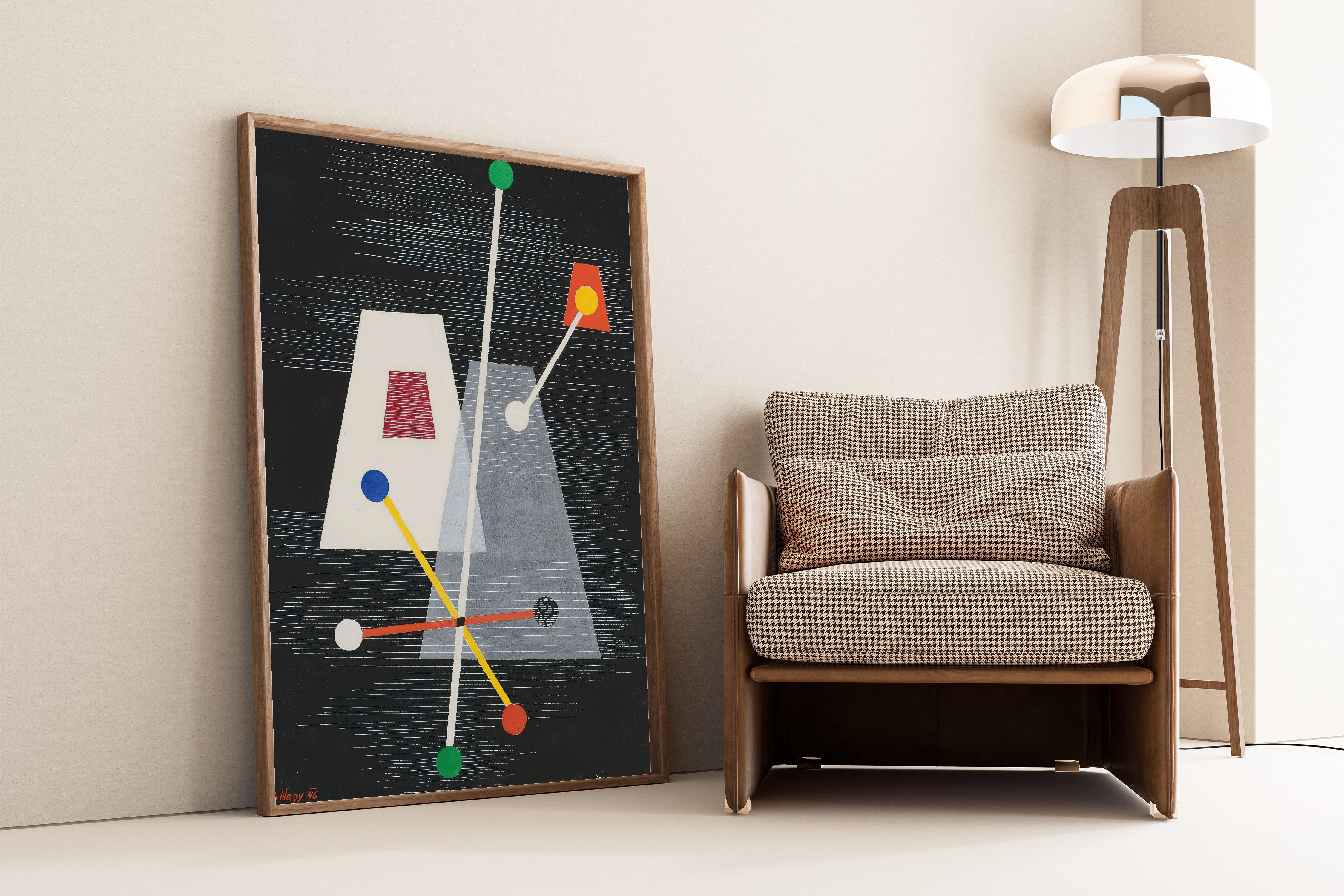 László Moholy-Nagy — Truncated Pyramids | Fine Art Print