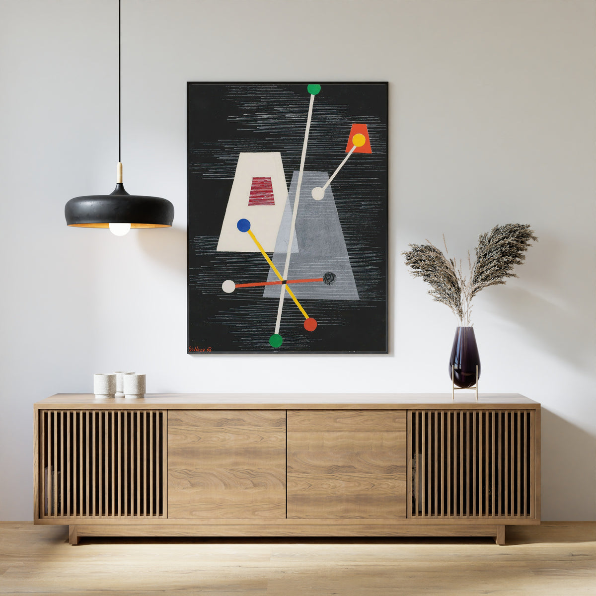 László Moholy-Nagy — Truncated Pyramids | Fine Art Print