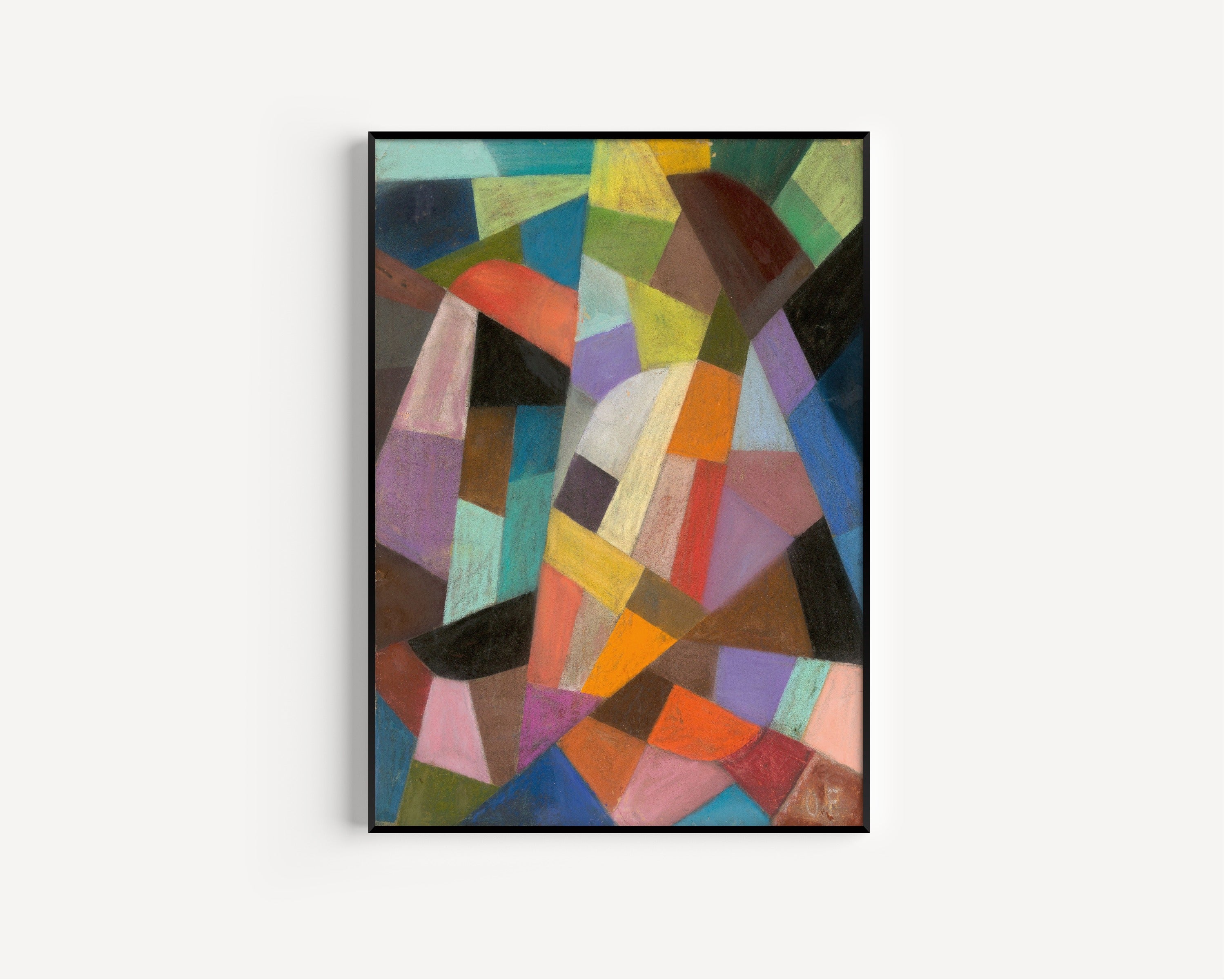 Otto Freundlich — Untitled (1938) | Abstract Mosaic Composition Fine Art Print