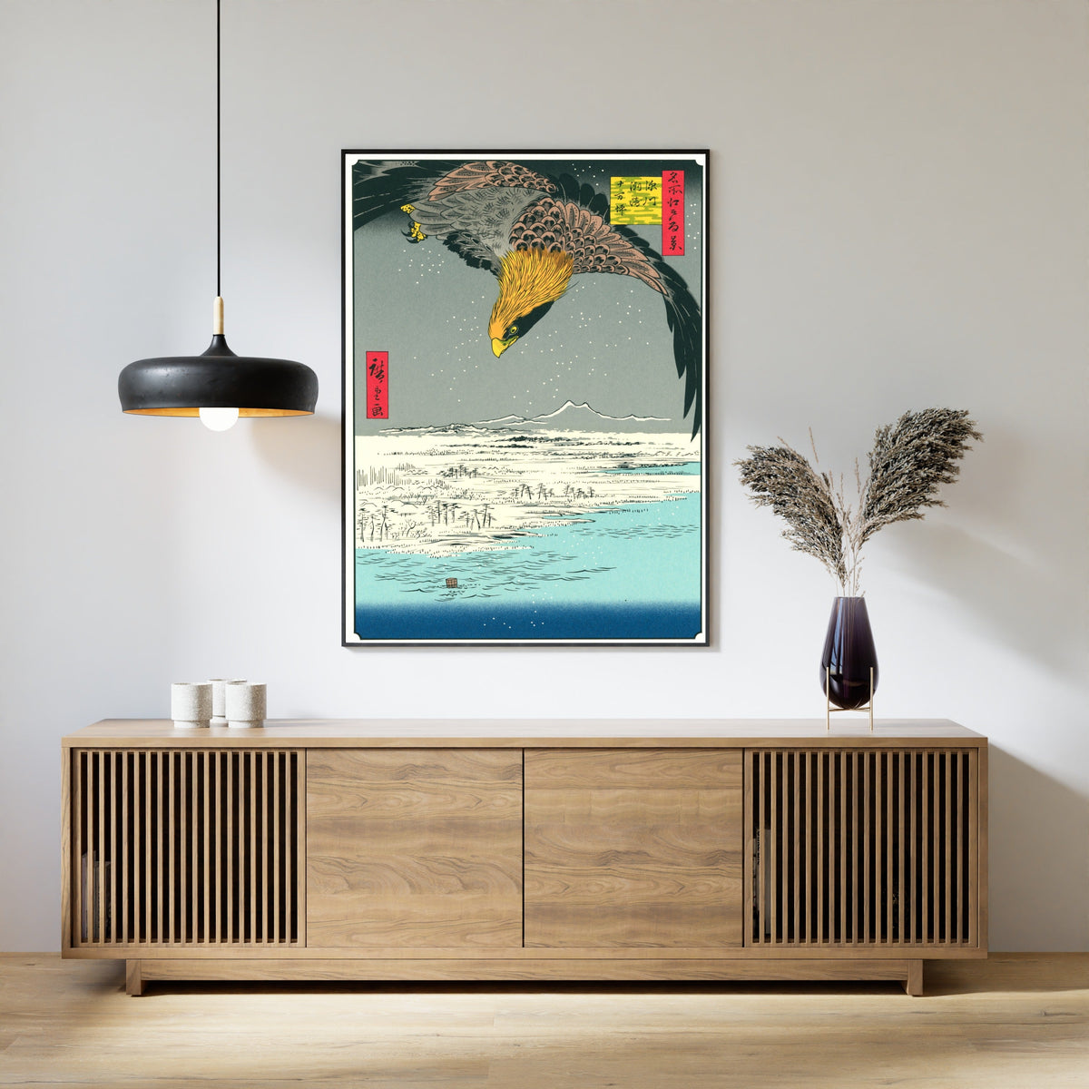 Utagawa Hiroshige — Fukagawa Susaki and Jūmantsubo | Japanese Woodblock Print (Ukiyo-e) - 9ArtPrints