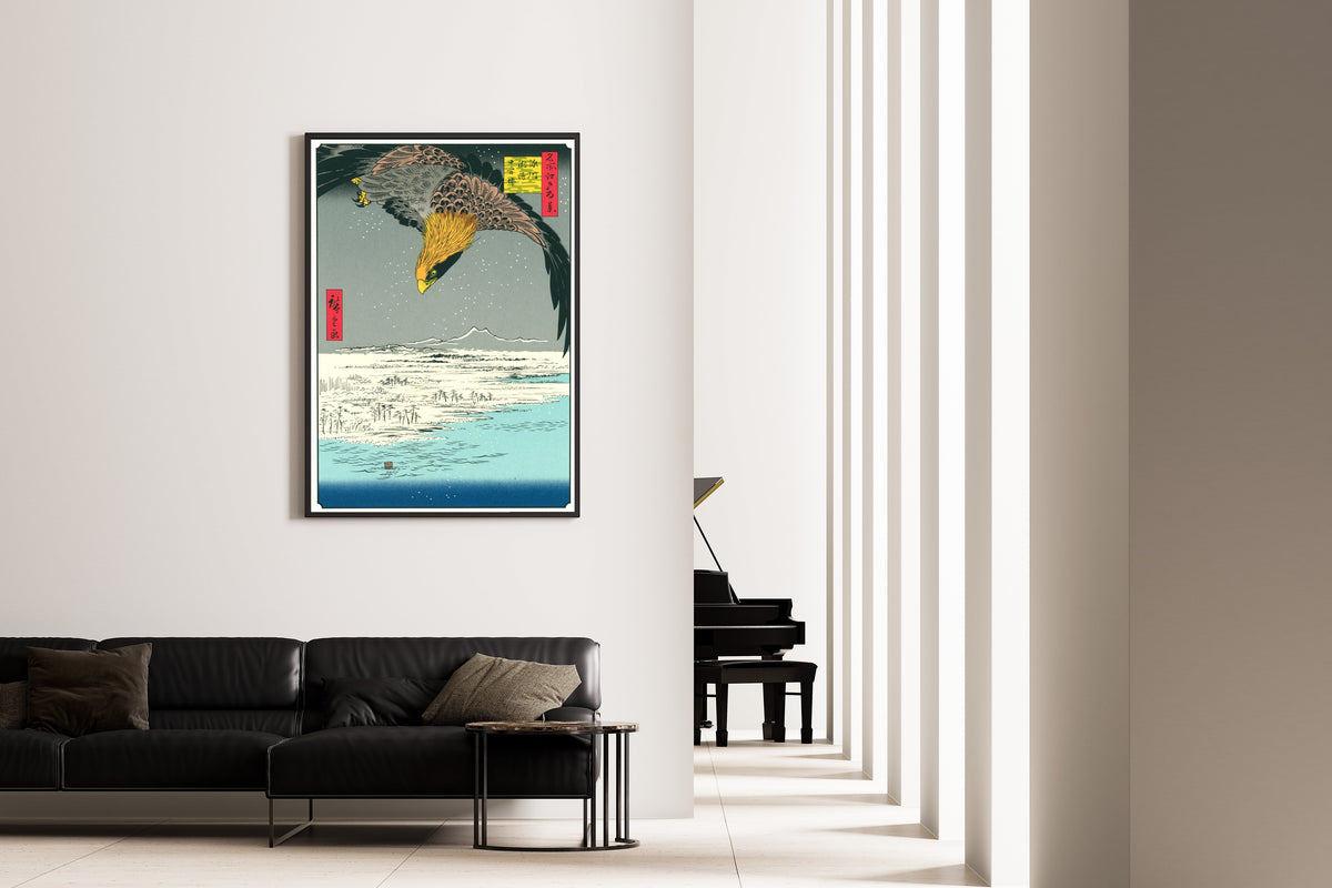 Utagawa Hiroshige — Fukagawa Susaki and Jūmantsubo | Japanese Woodblock Print (Ukiyo-e) - 9ArtPrints