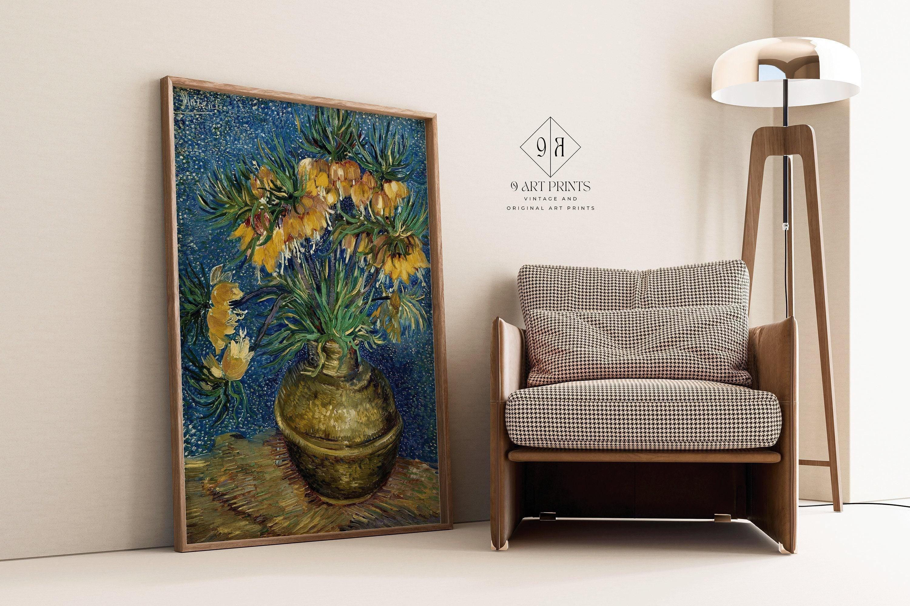 Van Gogh Imperial Fritillaries Print: Giclee Fine Art, Handframed Option - 9ArtPrints