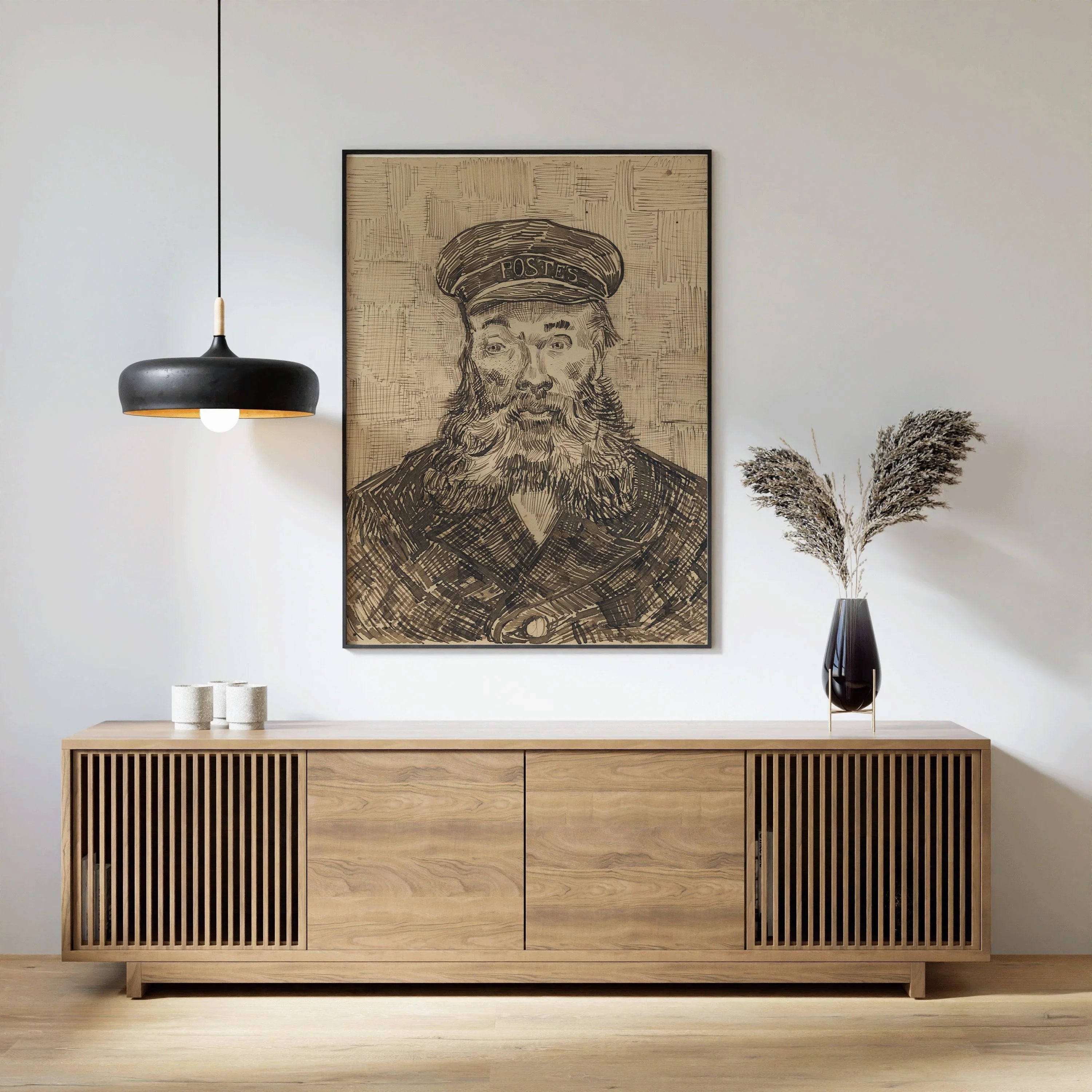 Van Gogh Postman Print: Impressionist Fine Art, Giclee on Hahnemuhle Paper - 9ArtPrints