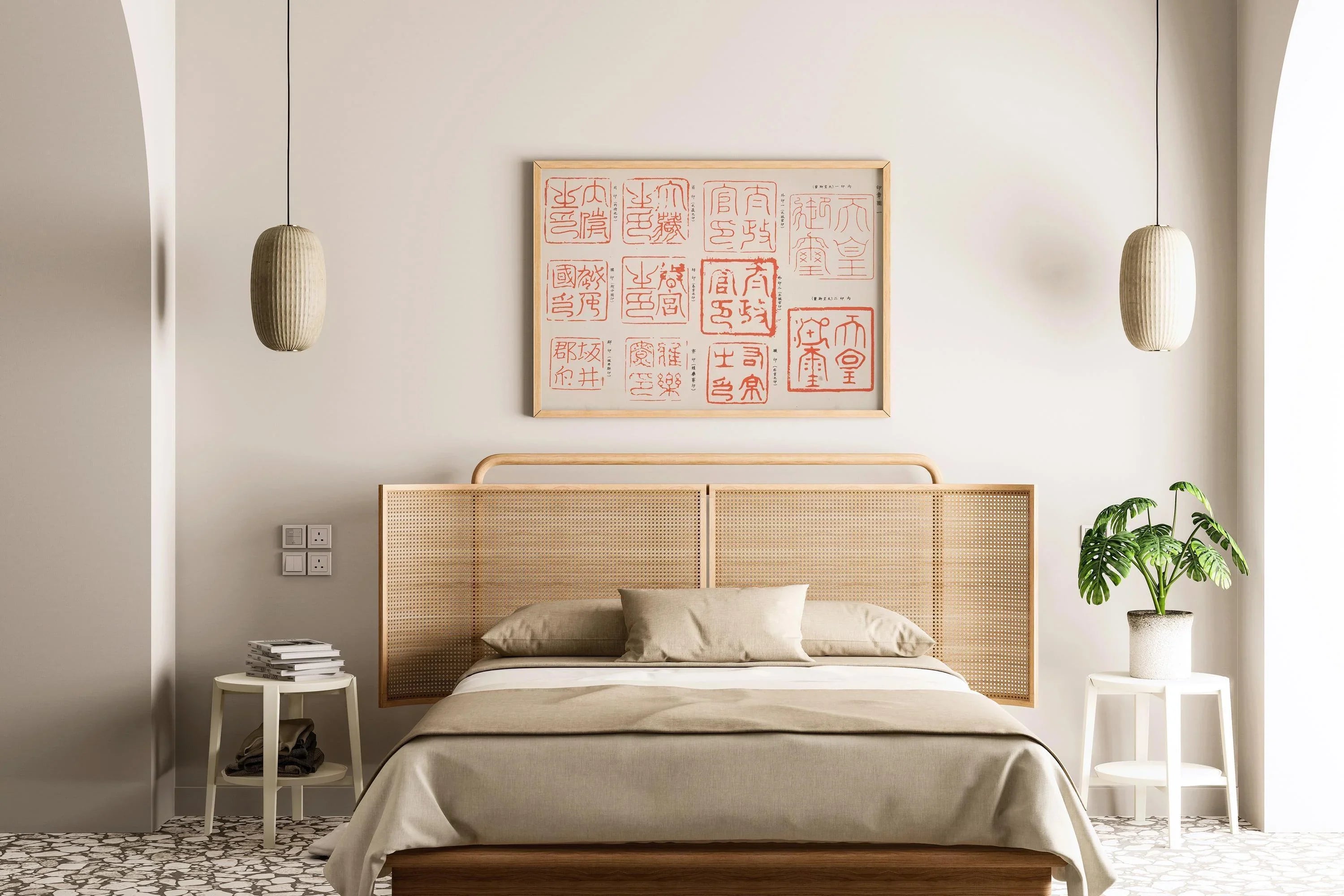 Variety of Stamps | PRINT | Traditional Stamps of Japanese Dynasties | Shigeo Inobe Art Print