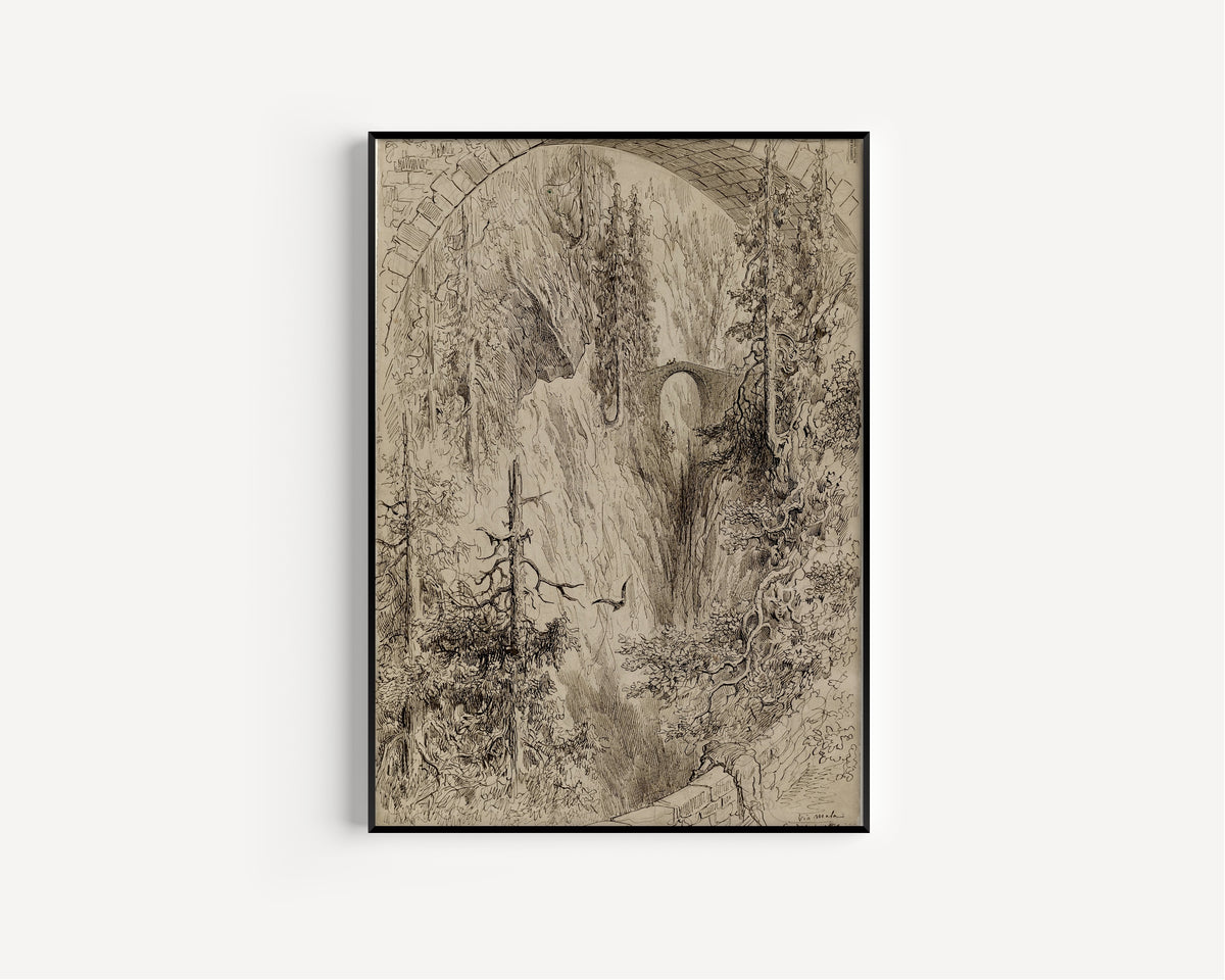 Gustave Doré — Via Mala | Fine Art Print