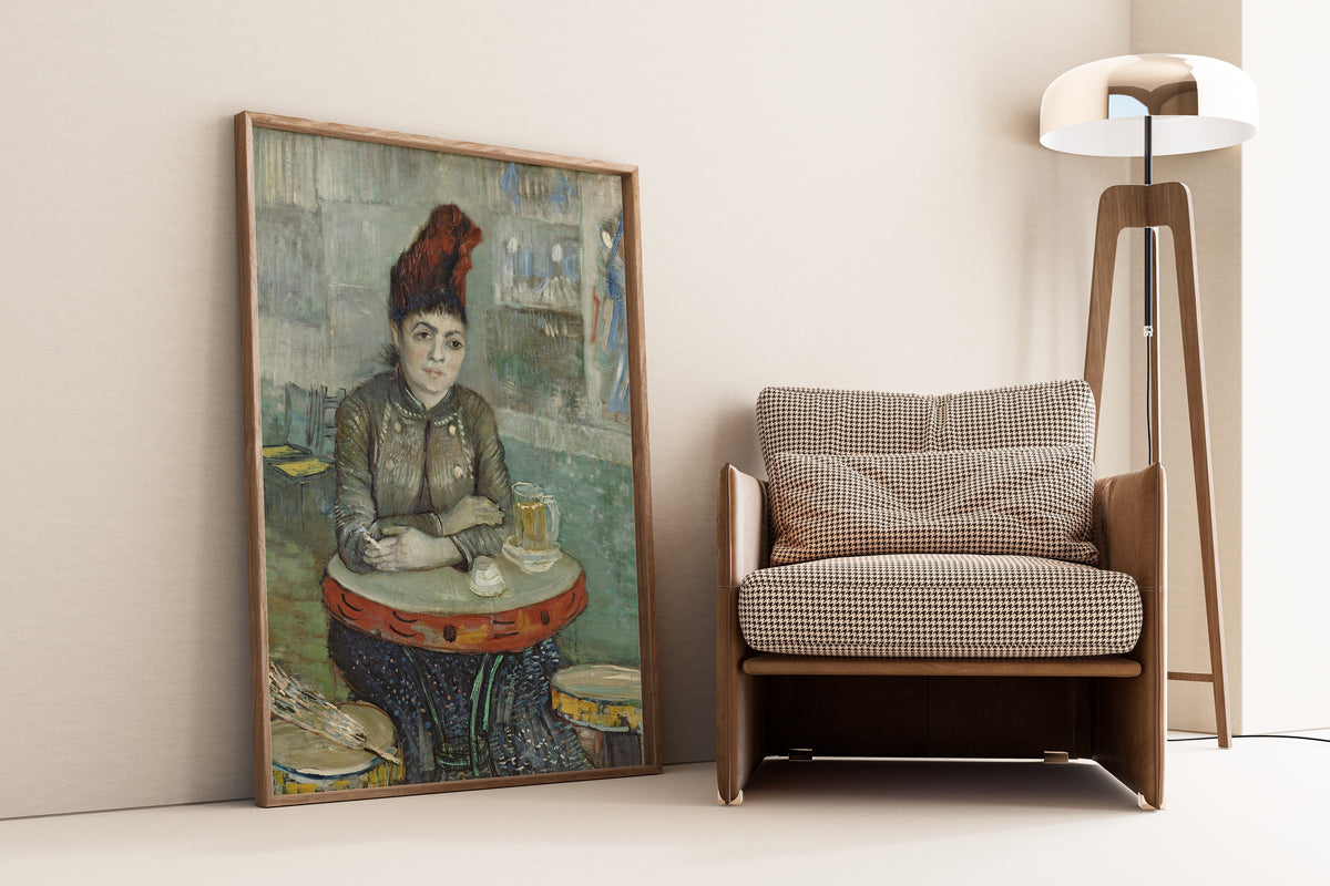 Vincent van Gogh — Agostina Segatori Sitting in the Café du Tambourin | Fine Art Print - 9ArtPrints
