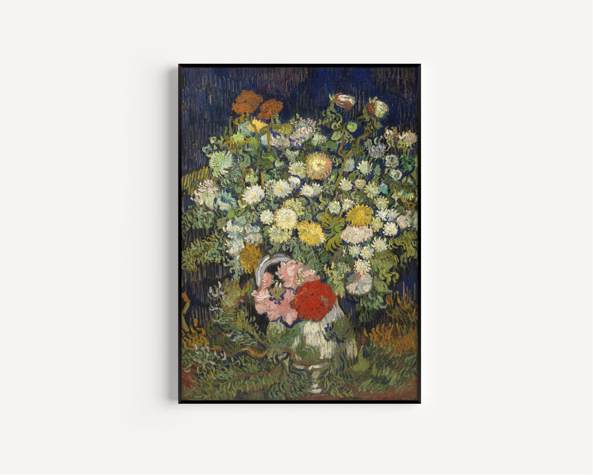 Vincent van Gogh — Bouquet of Flowers in a Vase | Fine Art Print - 9ArtPrints