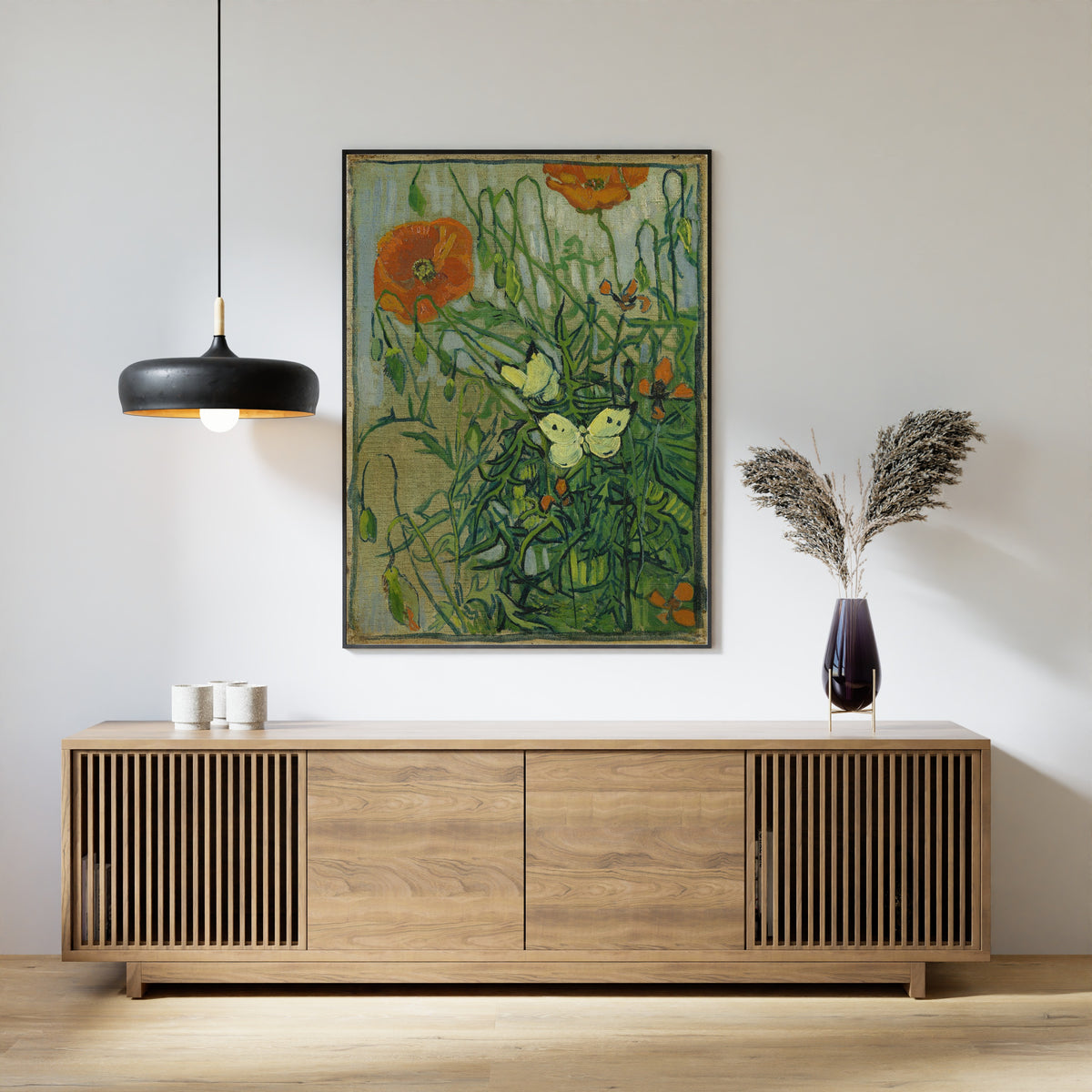 Vincent van Gogh — Butterflies and Poppies | Fine Art Print - 9ArtPrints