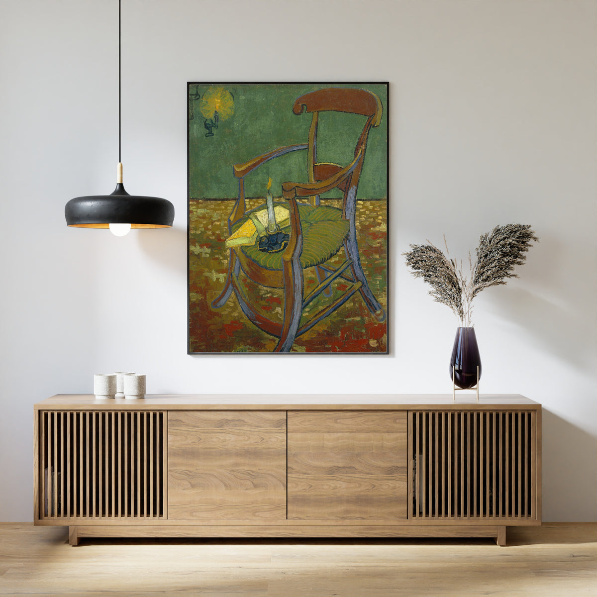 Vincent van Gogh — Gauguin's Chair | Fine Art Print - 9ArtPrints