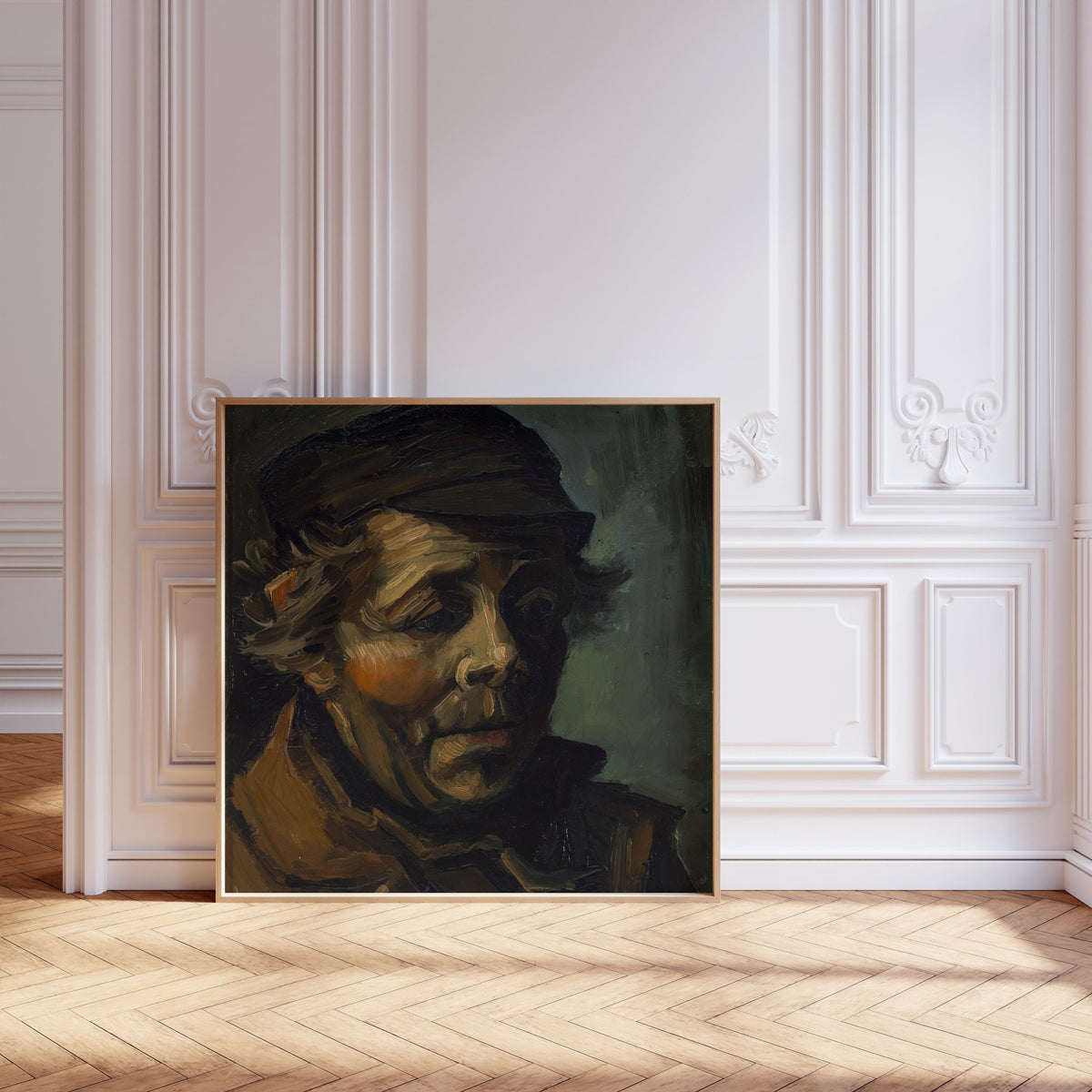 Vincent van Gogh — Head of a Peasant | Fine Art Print - 9ArtPrints