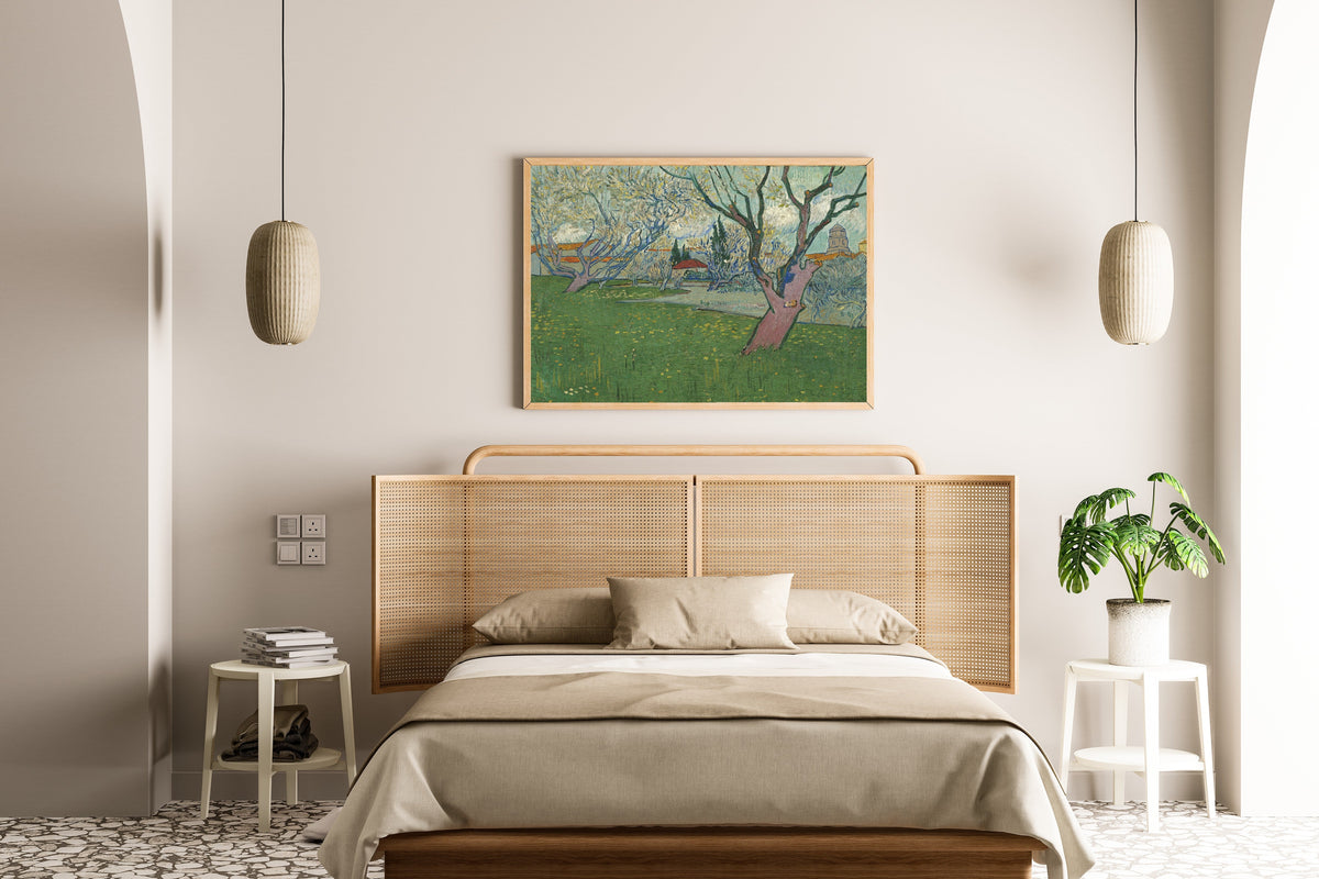 Vincent van Gogh — Orchard in Blossom, View of Arles | Fine Art Print - 9ArtPrints