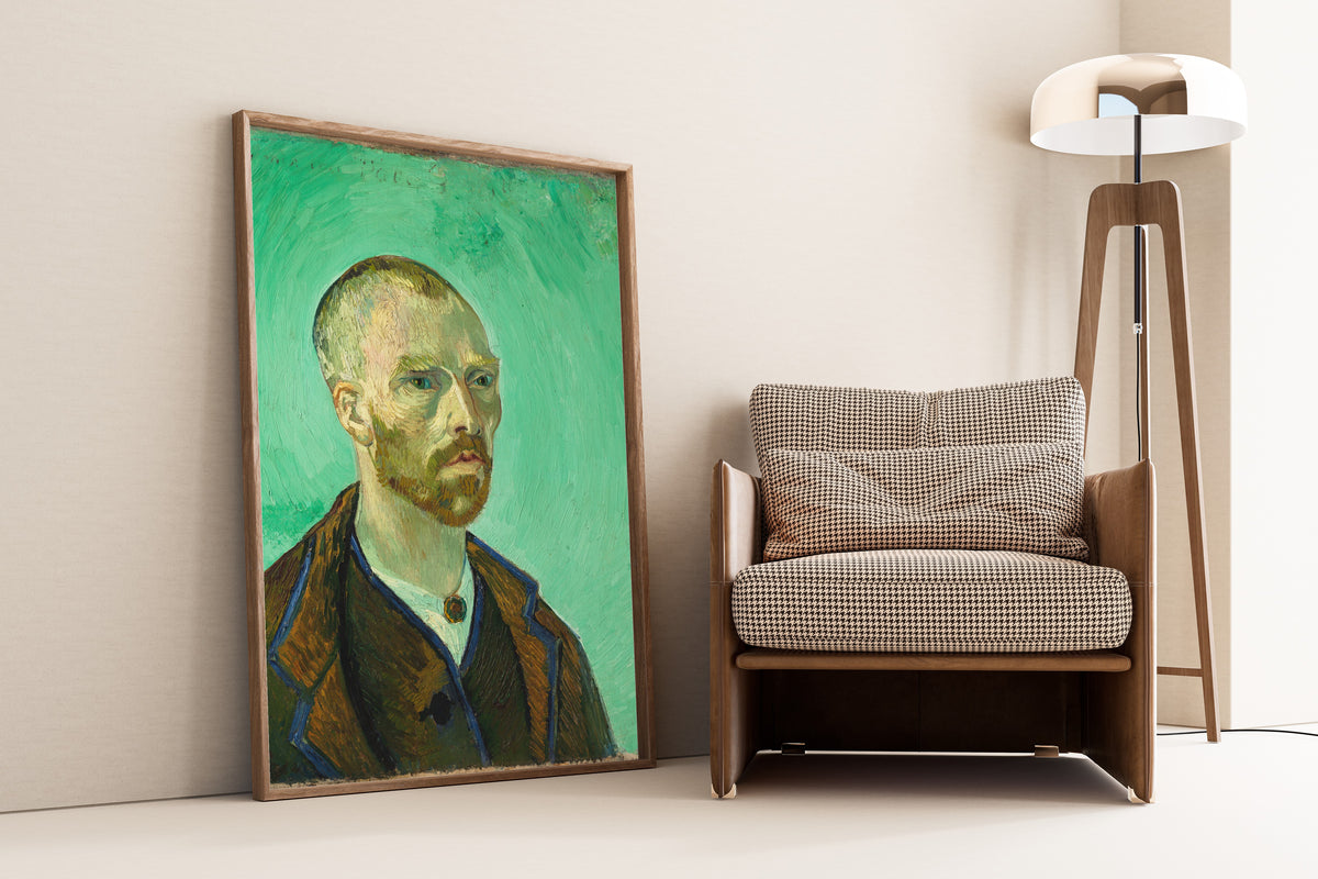 Vincent van Gogh — Self-Portrait Dedicated to Paul Gauguin | Fine Art Print - 9ArtPrints