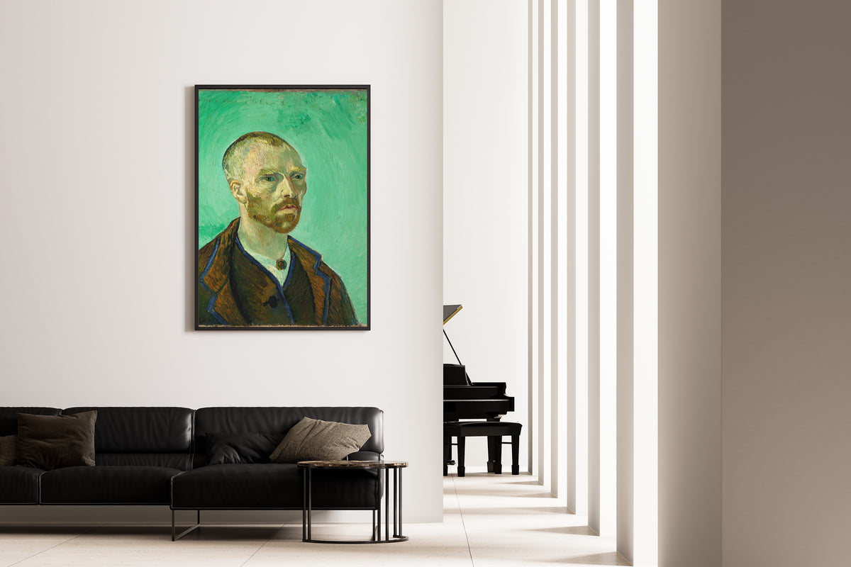 Vincent van Gogh — Self-Portrait Dedicated to Paul Gauguin | Fine Art Print - 9ArtPrints