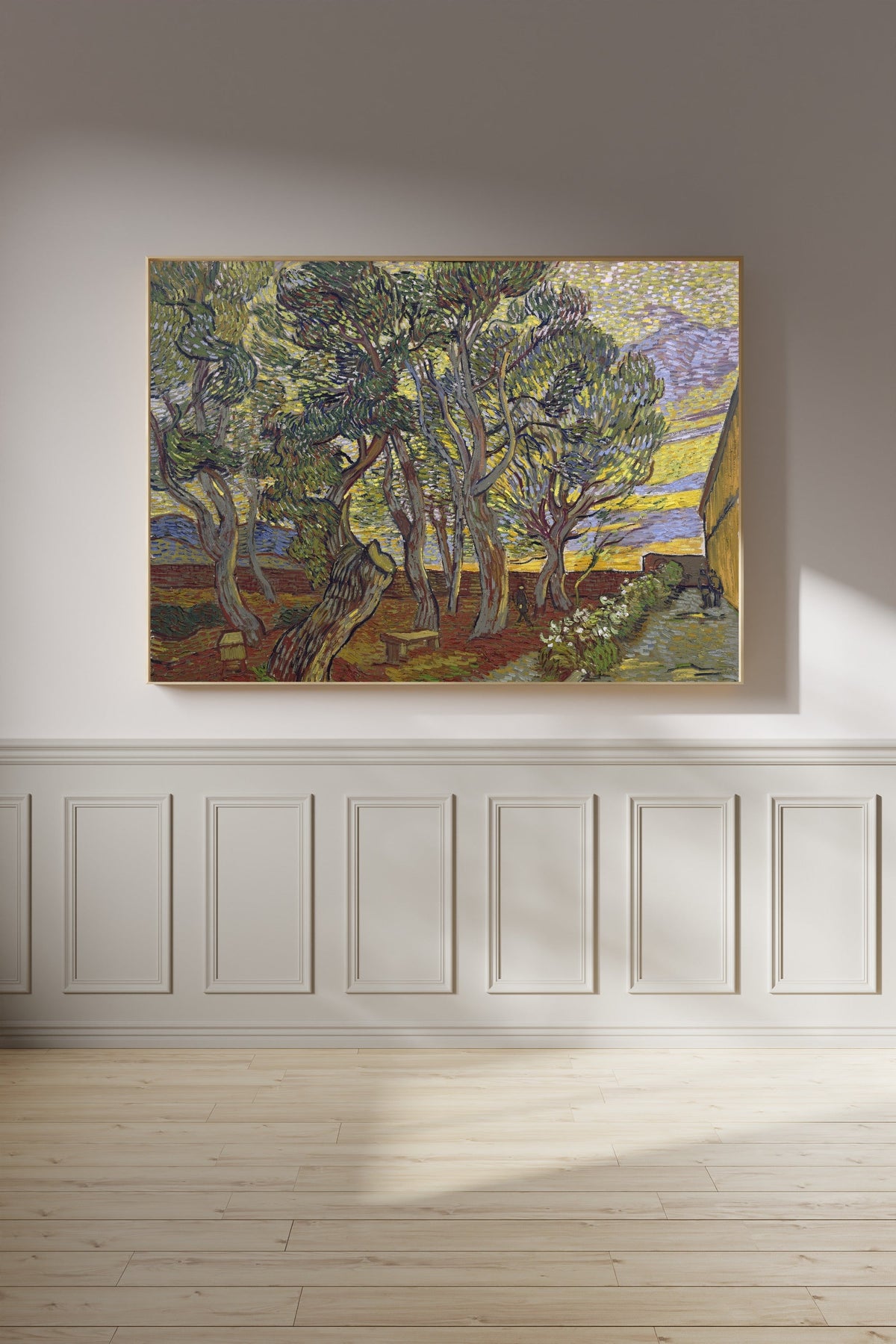Vincent van Gogh — The Garden of Saint-Paul Hospital | Fine Art Print - 9ArtPrints