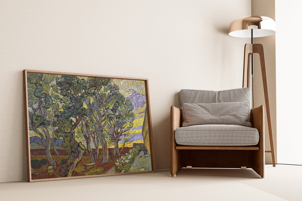 Vincent van Gogh — The Garden of Saint-Paul Hospital | Fine Art Print - 9ArtPrints