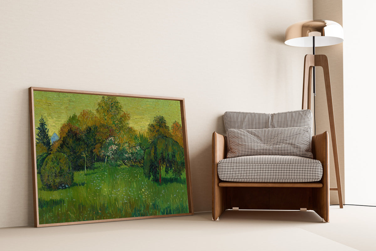 Vincent van Gogh — The Poet’s Garden | Fine Art Print - 9ArtPrints