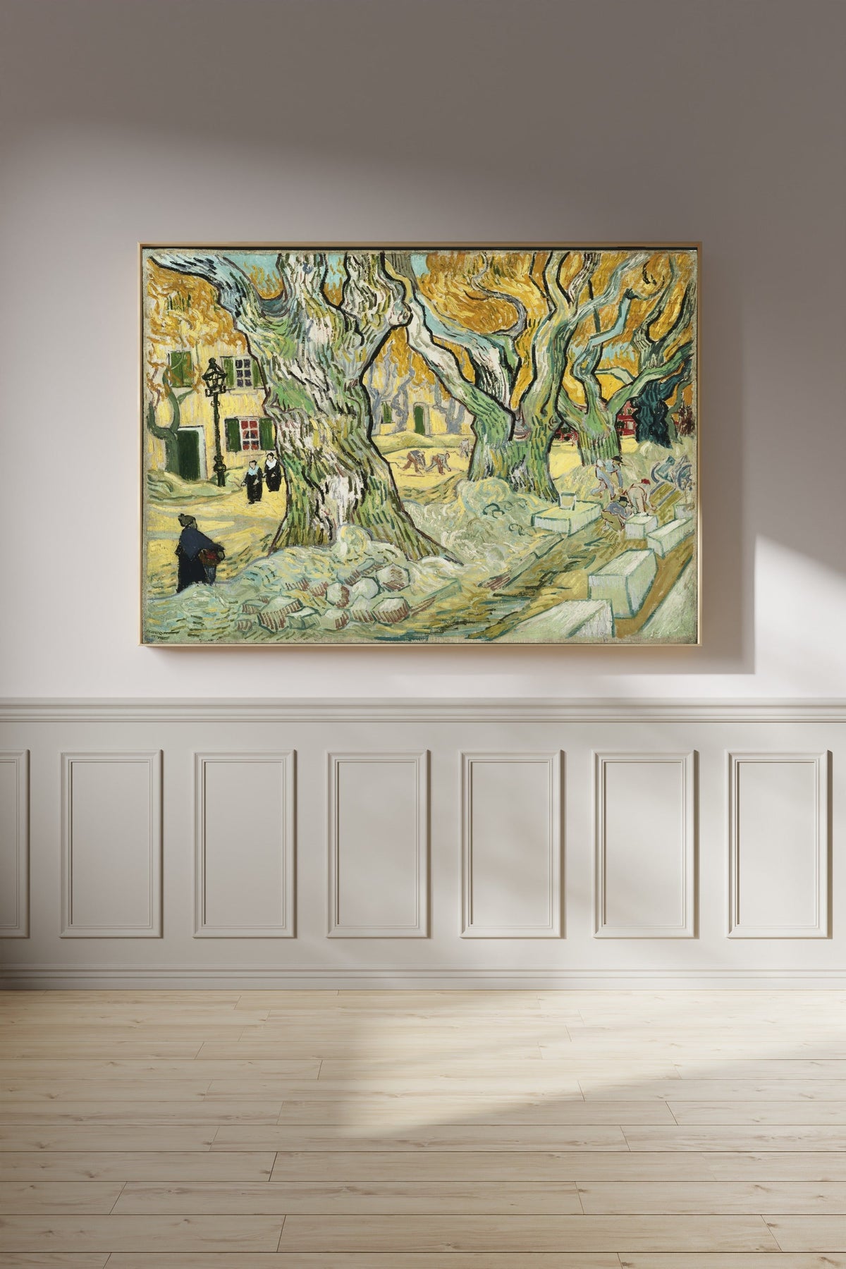 Vincent van Gogh — The Road Menders | Fine Art Print - 9ArtPrints
