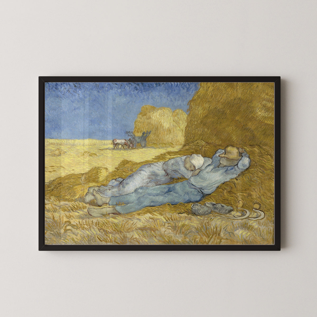 Vincent van Gogh — The Siesta | Fine Art Print - 9ArtPrints
