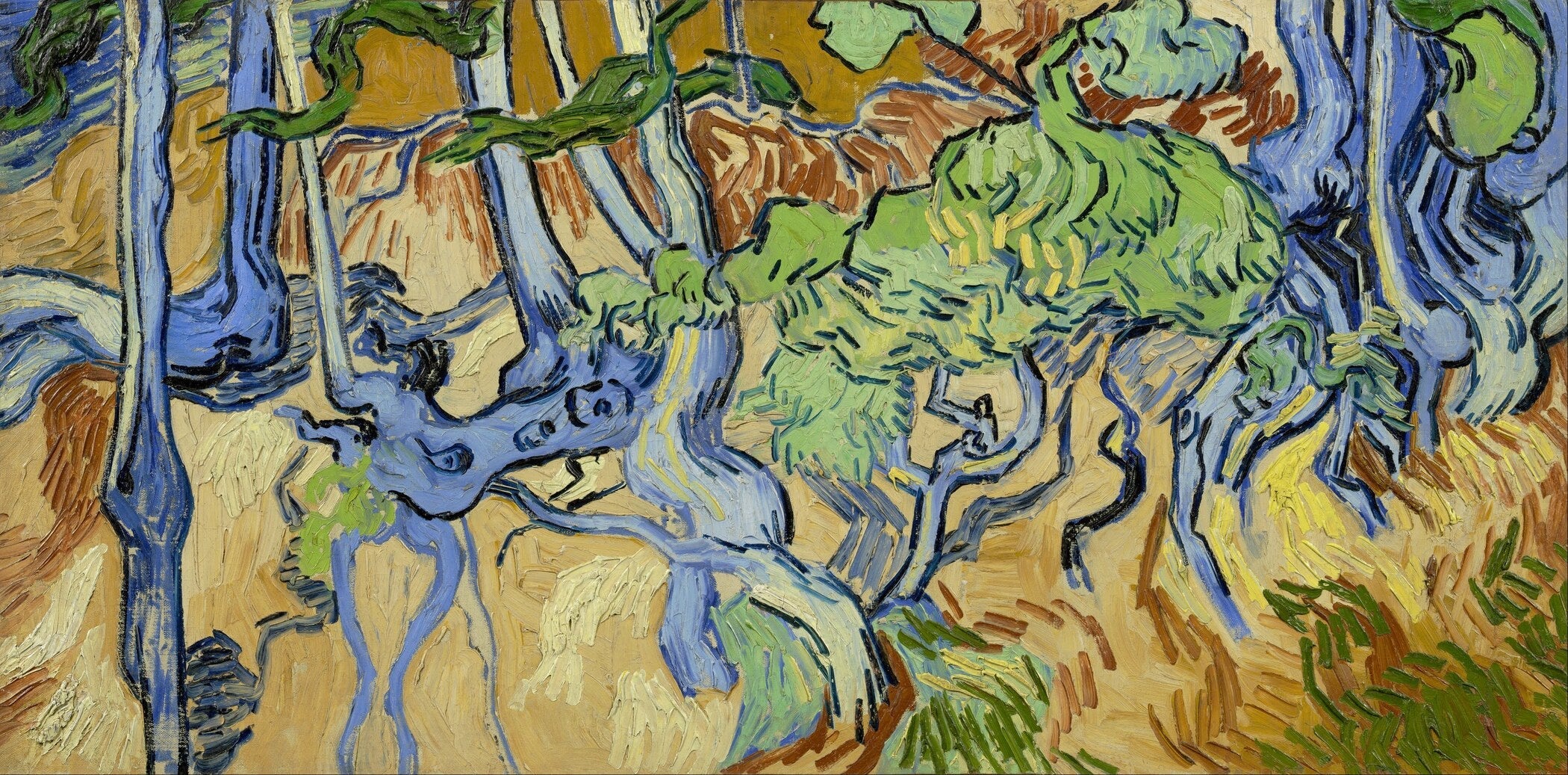 Vincent Van Gogh — Tree Roots | Fine Art Print - 9ArtPrints