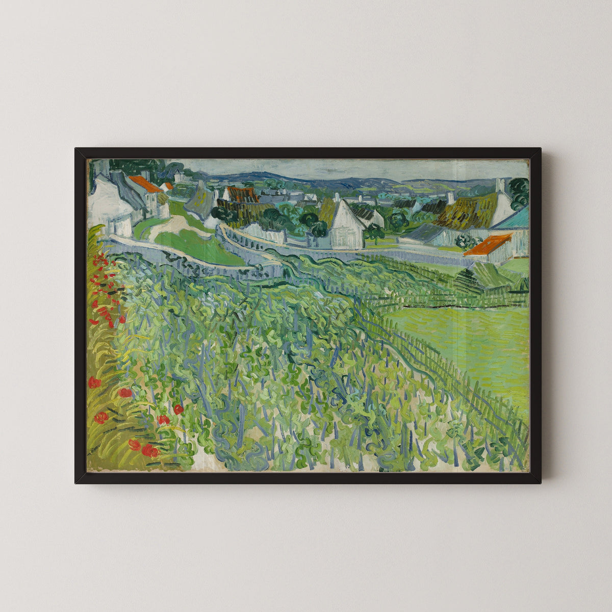 Vincent van Gogh — Vineyards at Auvers | Fine Art Print - 9ArtPrints