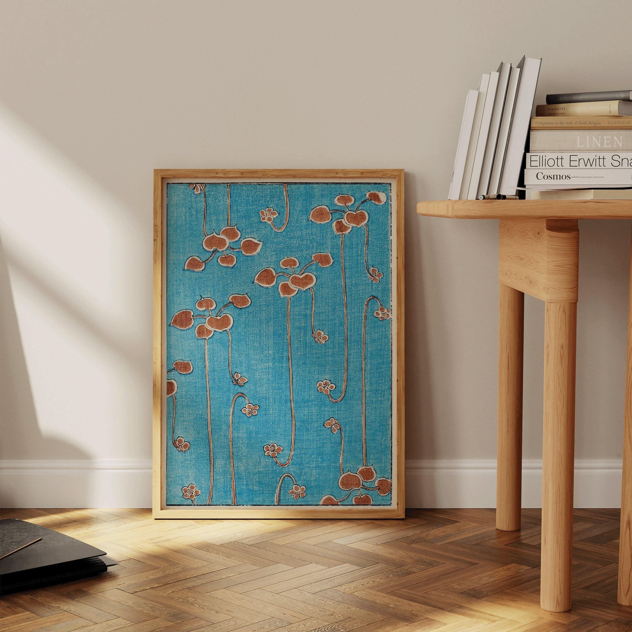 Vintage Japanese Botanical Art Print: Shin Bijutsukai Vine Illustration - 9ArtPrints