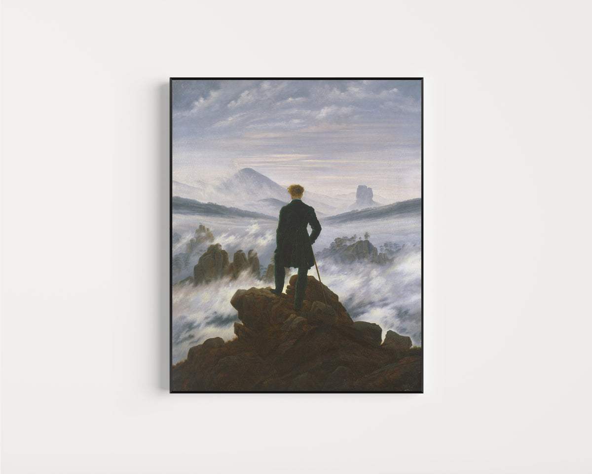 Caspar David Friedrich — Wanderer Above the Sea of Fog | Fine Art Print