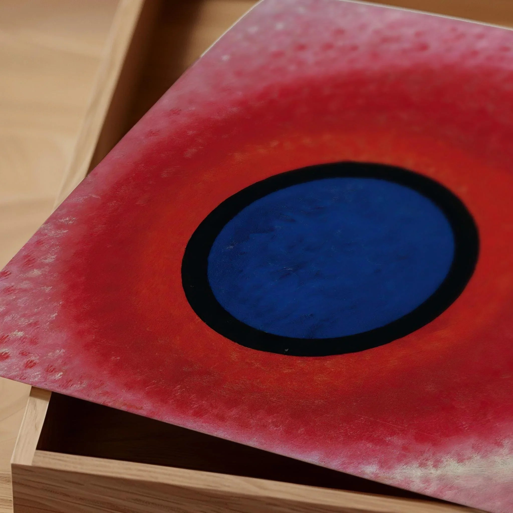 Wassily Kandinsky at Bauhaus - Blue Circle 2 PRINT | Mid - Century Modern Art in Stunning Giclee Print